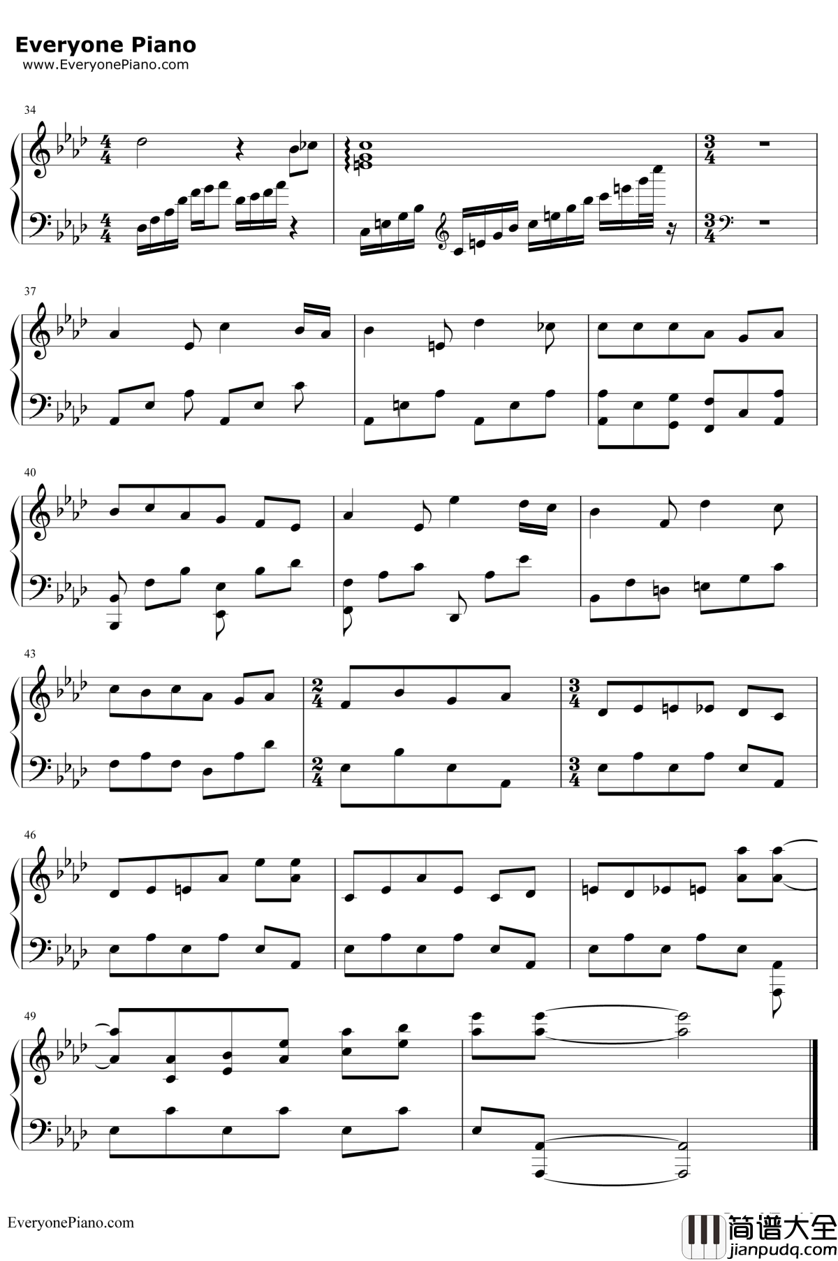 Out_of_Darkness钢琴谱_AubreyAshburn_鬼泣4插曲