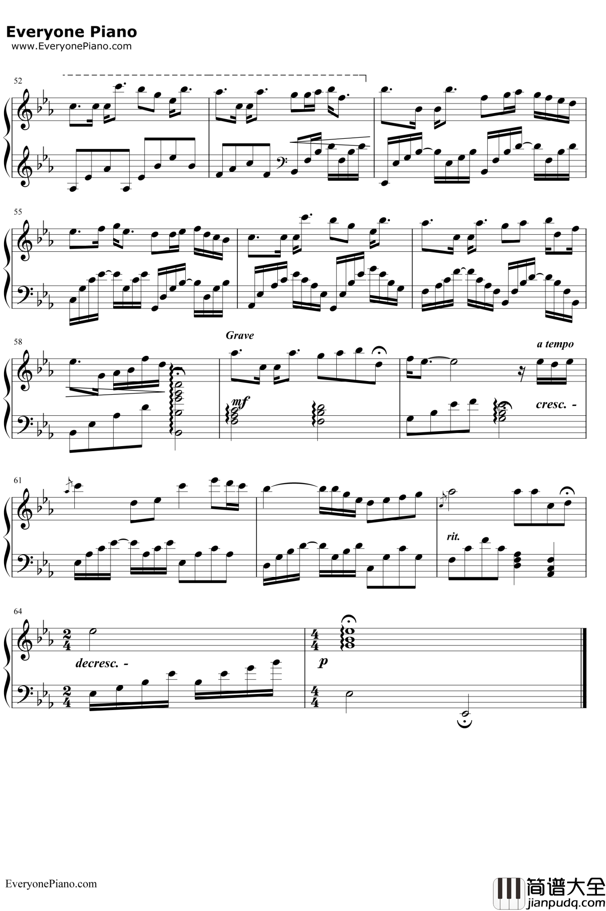 被风吹过的夏天钢琴谱_金莎林俊杰_钢琴演奏版