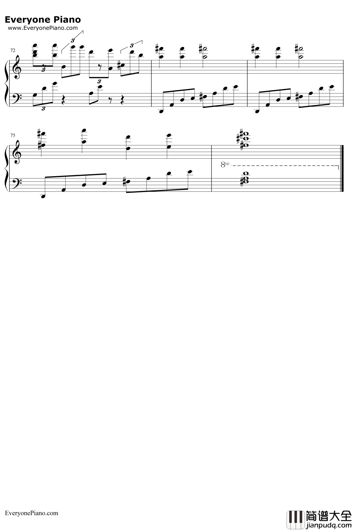 圣诞结钢琴谱__陈奕迅