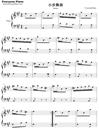 小步舞曲钢琴谱_DomenicoScarlatti_小步舞曲_吉他谱_钢琴谱_简谱