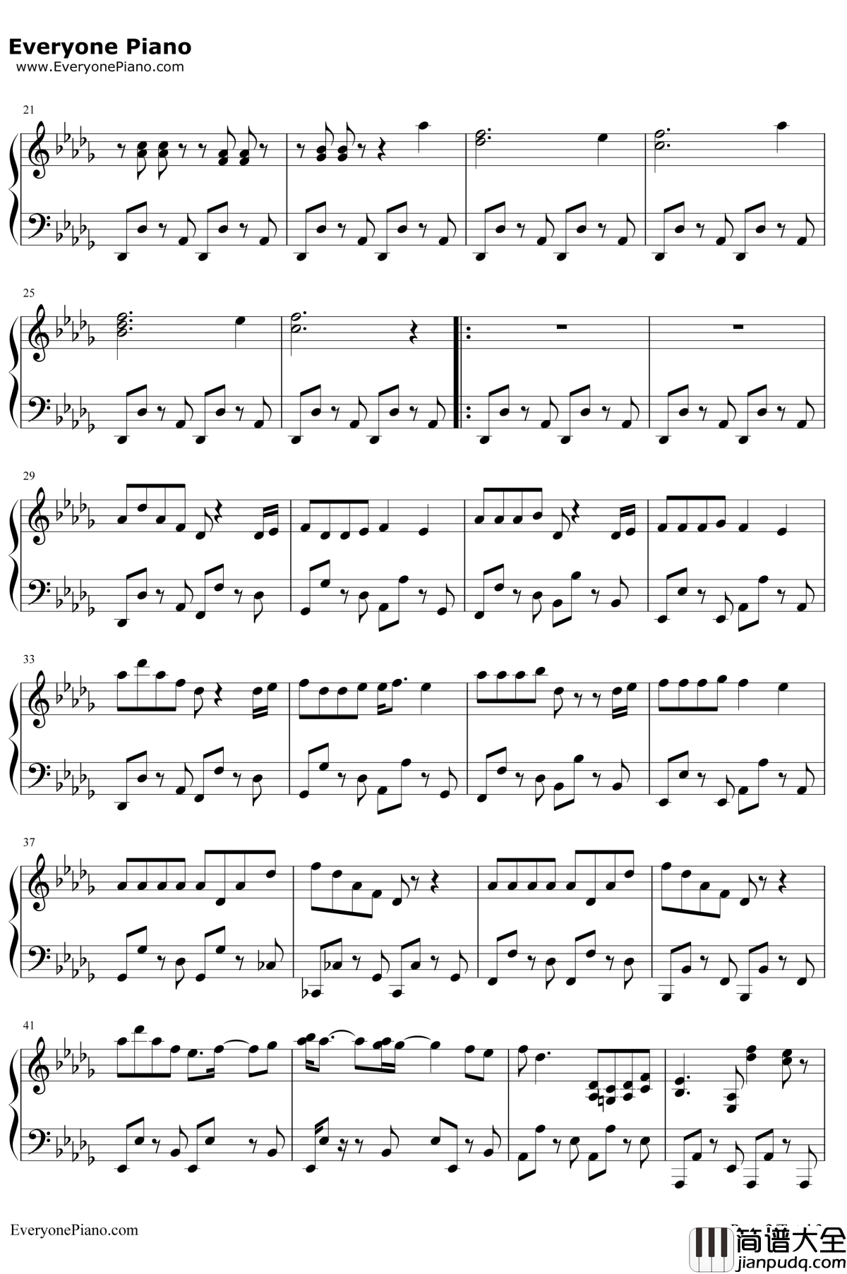 Outset_Island钢琴谱_永田権太_塞尔达传说风之杖