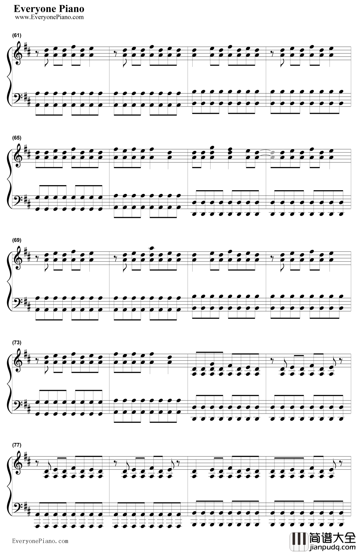 Love_Story钢琴谱_TaylorSwift