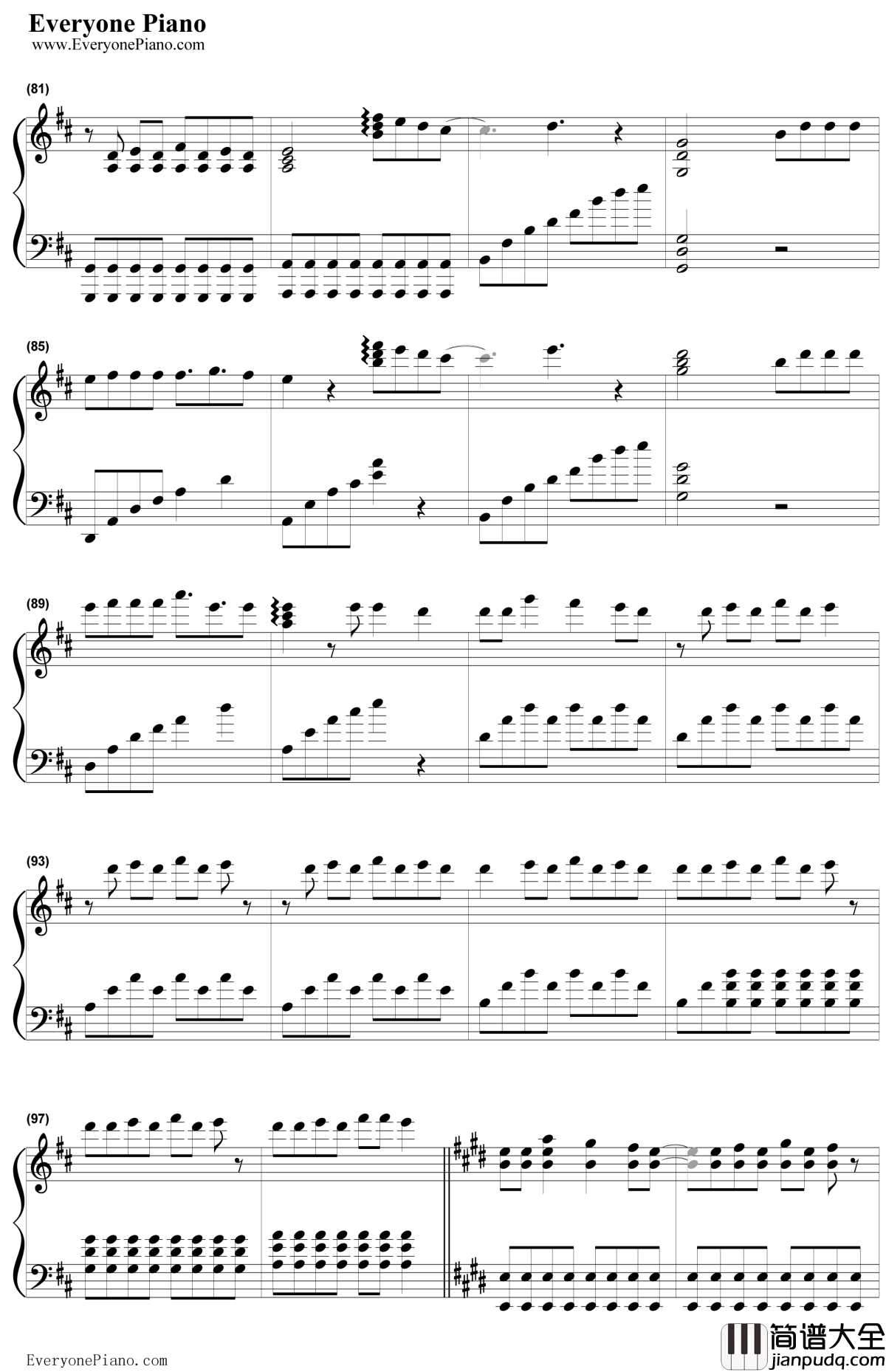 Love_Story钢琴谱_TaylorSwift