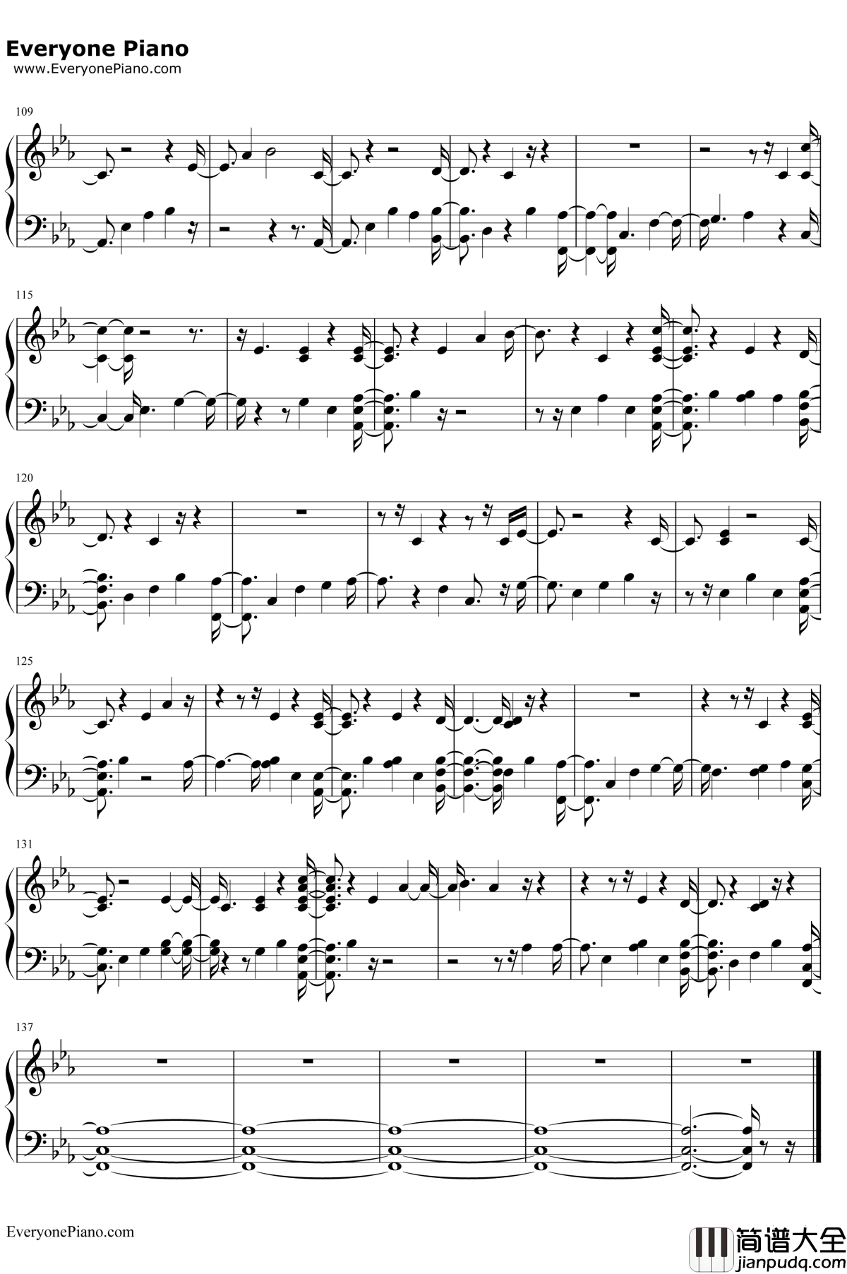 Dancing_With_Our_Hands_Tied钢琴谱_TaylorSwift