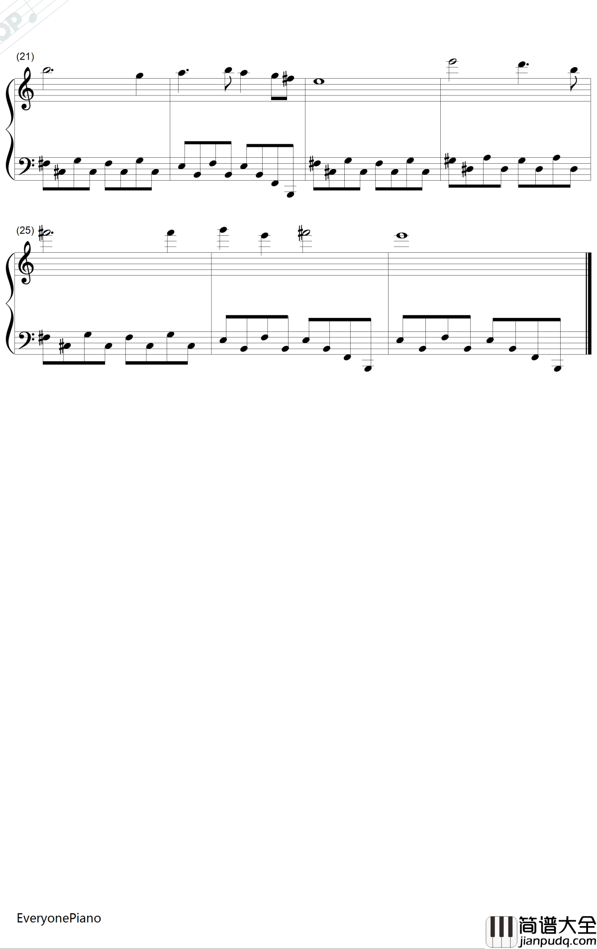 战争之后钢琴谱_李进_超神学院之黑甲OST