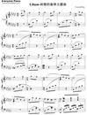 Lilium钢琴谱_小黑久美子_吉他谱_钢琴谱_简谱