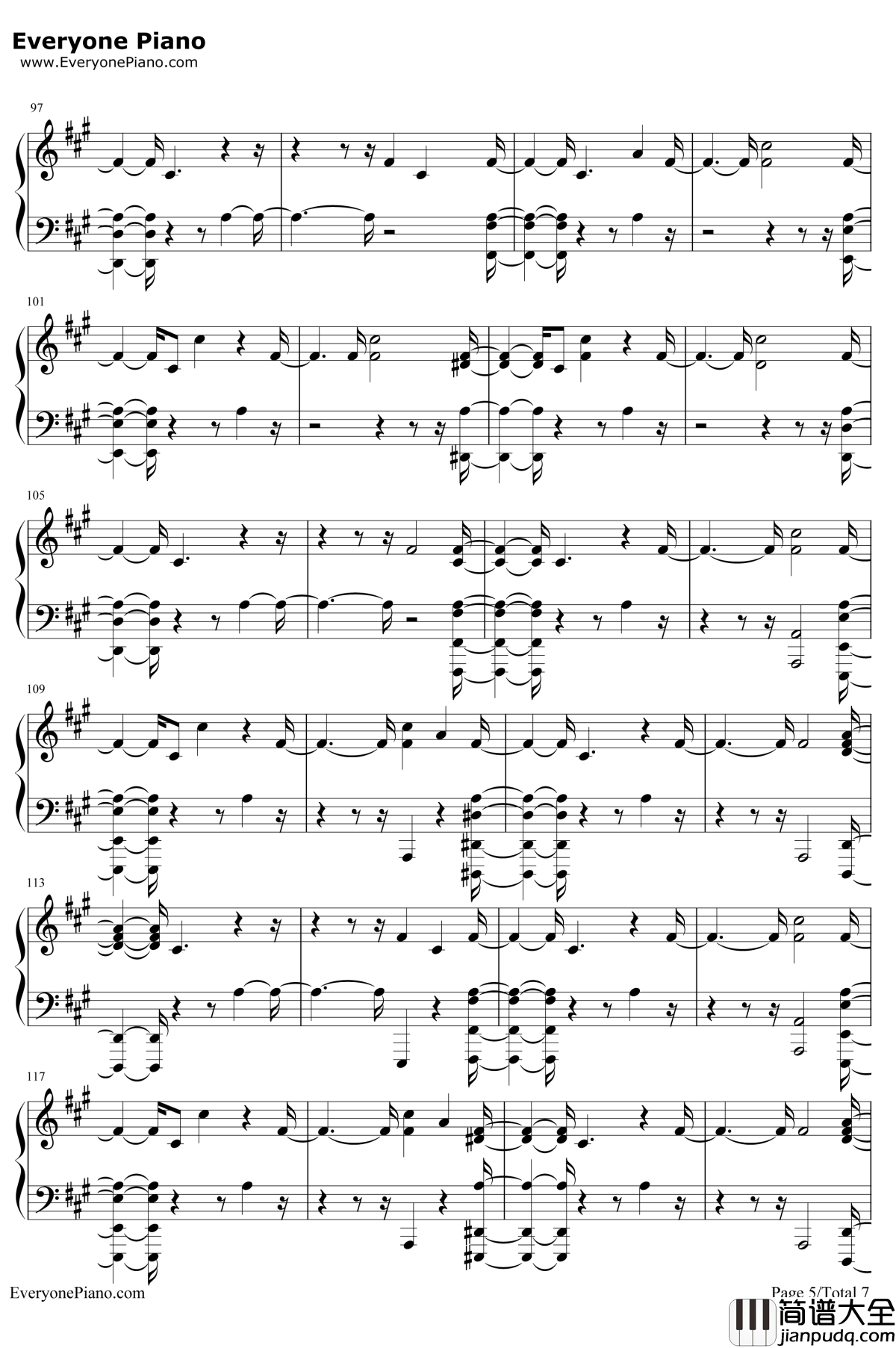 Sober钢琴谱_G_Eazy_/_Charlie_Puth