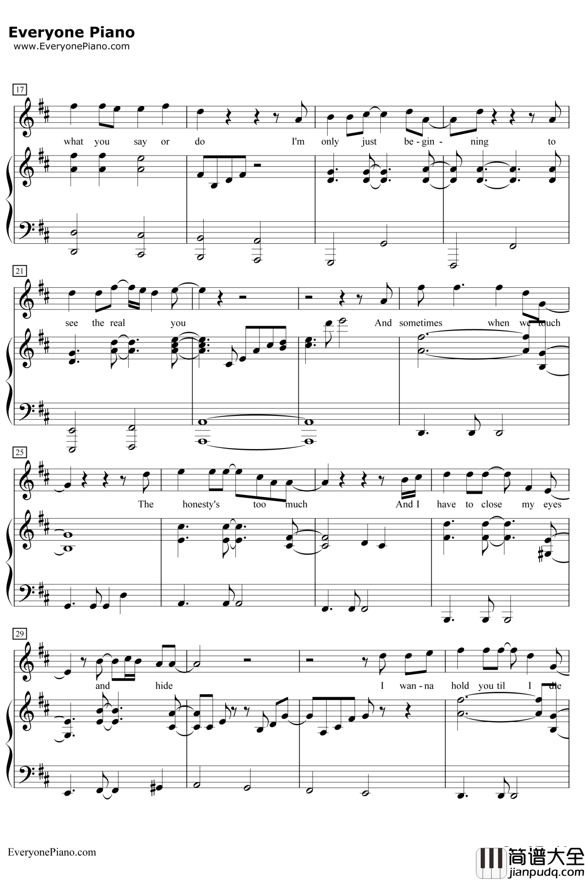 Some_times_When_We_Touch钢琴谱_DanHill