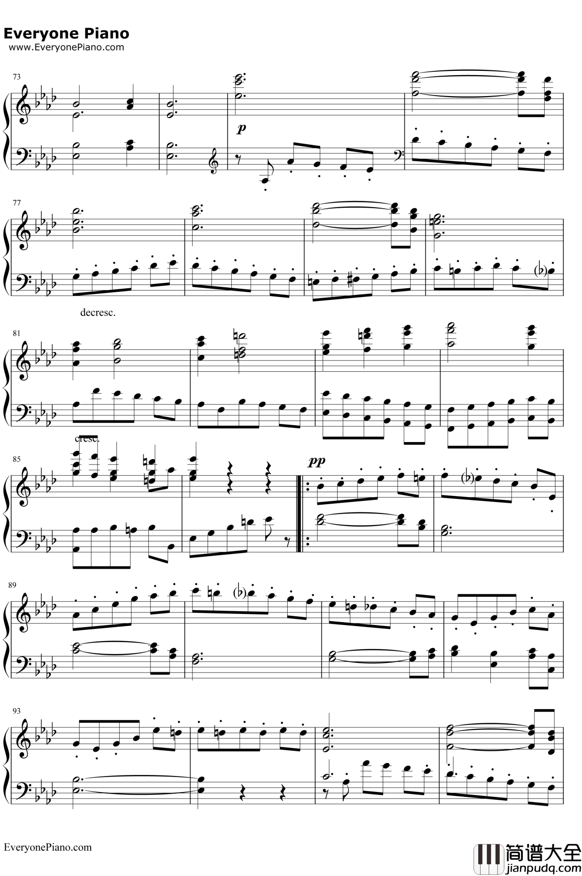 f小调交响曲第三乐章谐谑曲钢琴谱_安东·布鲁克纳