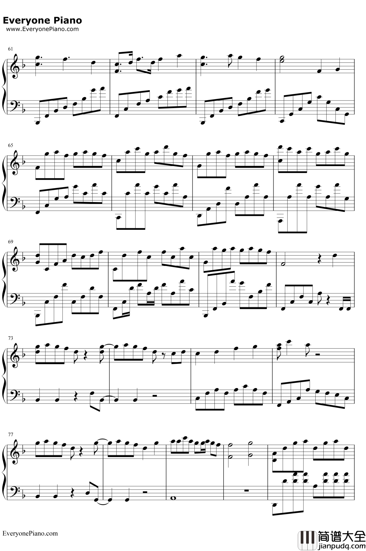 霜雪千年钢琴谱_洛天依/乐正绫