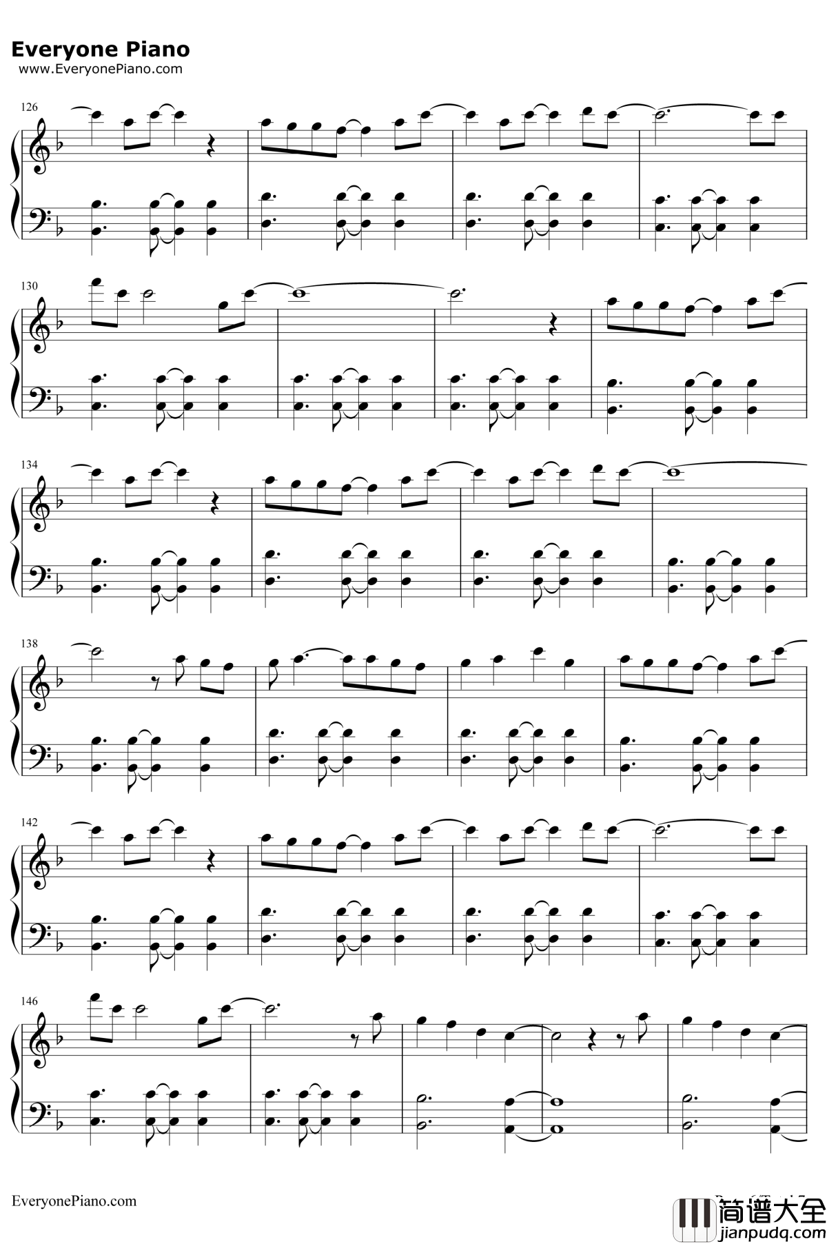 My_Soul_Your_Beats钢琴谱_Lia