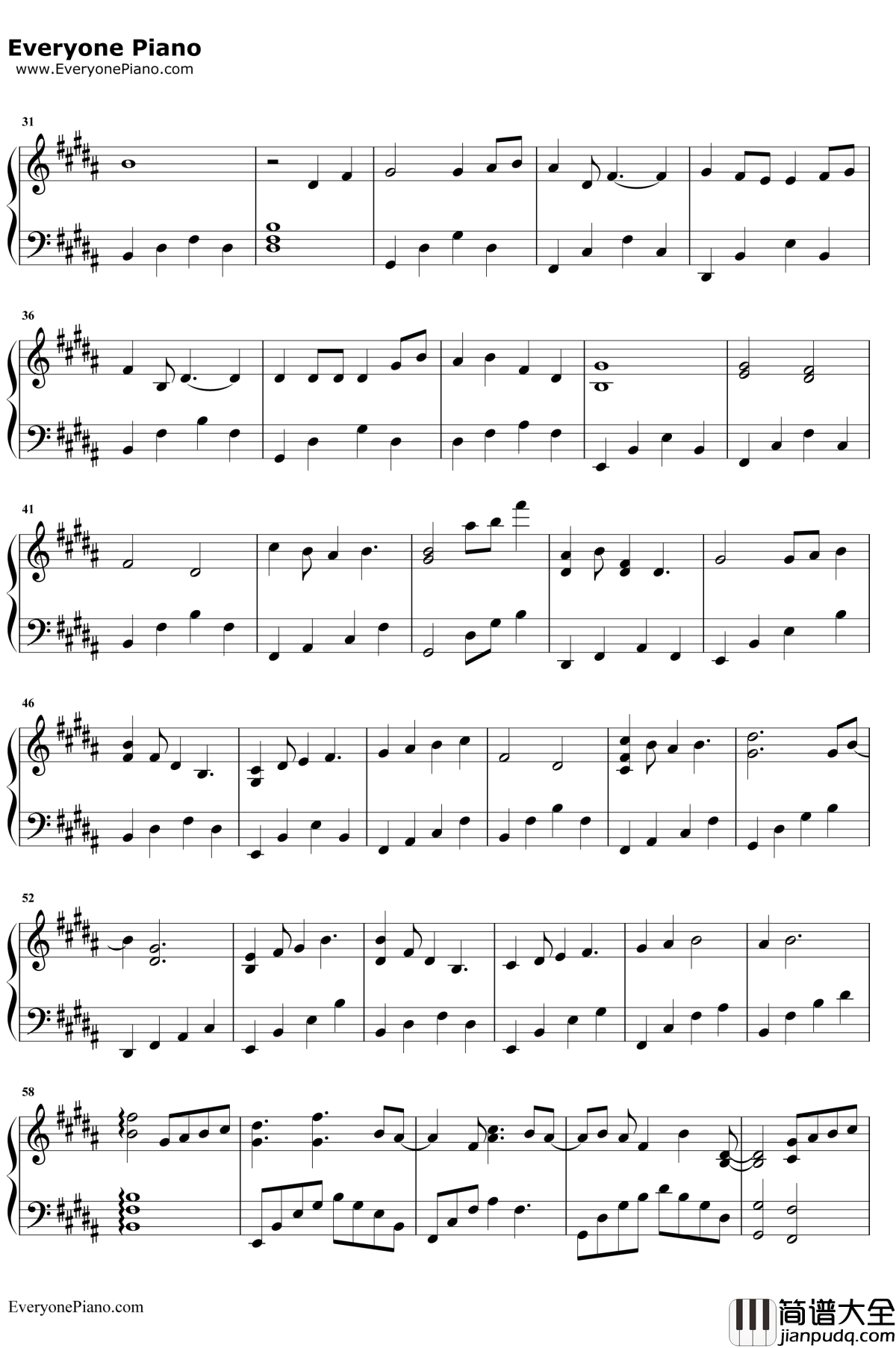 是梦吧钢琴谱_胡一天