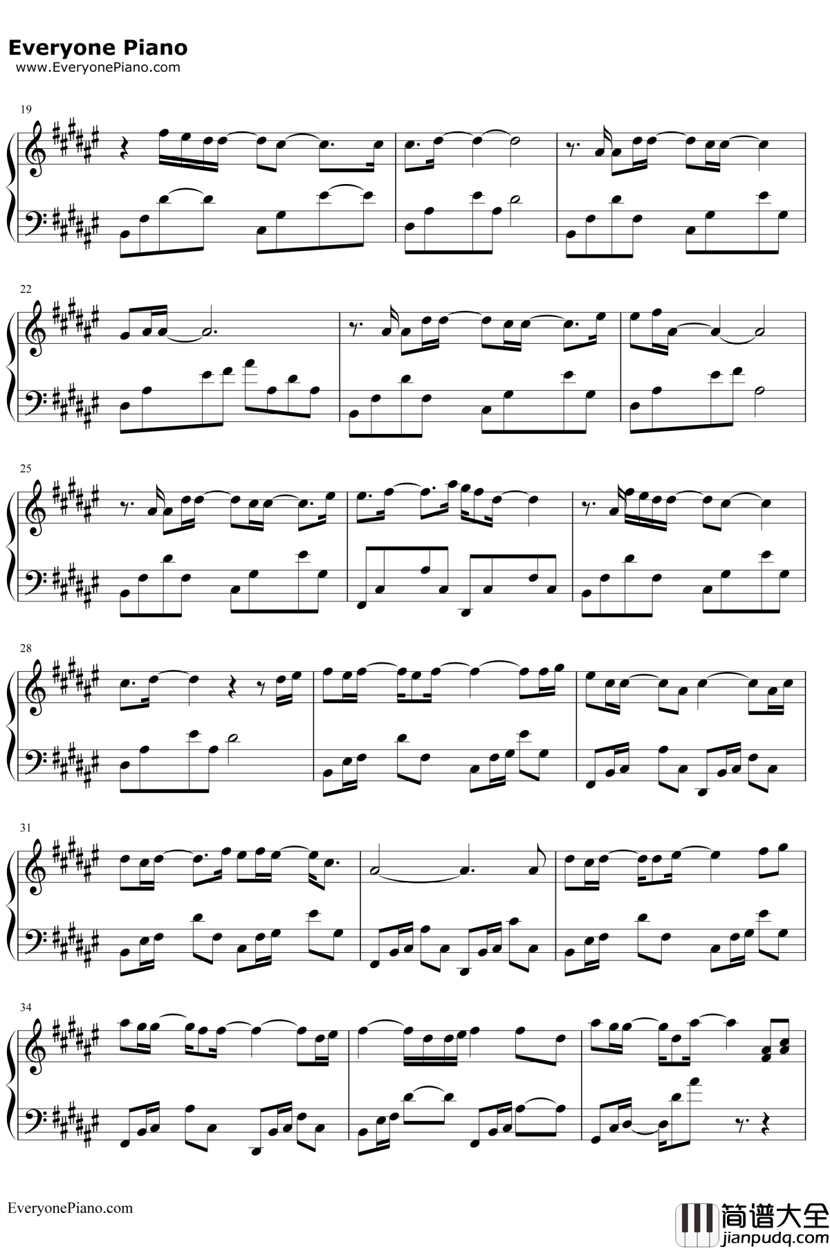 是风动钢琴谱_银临河图