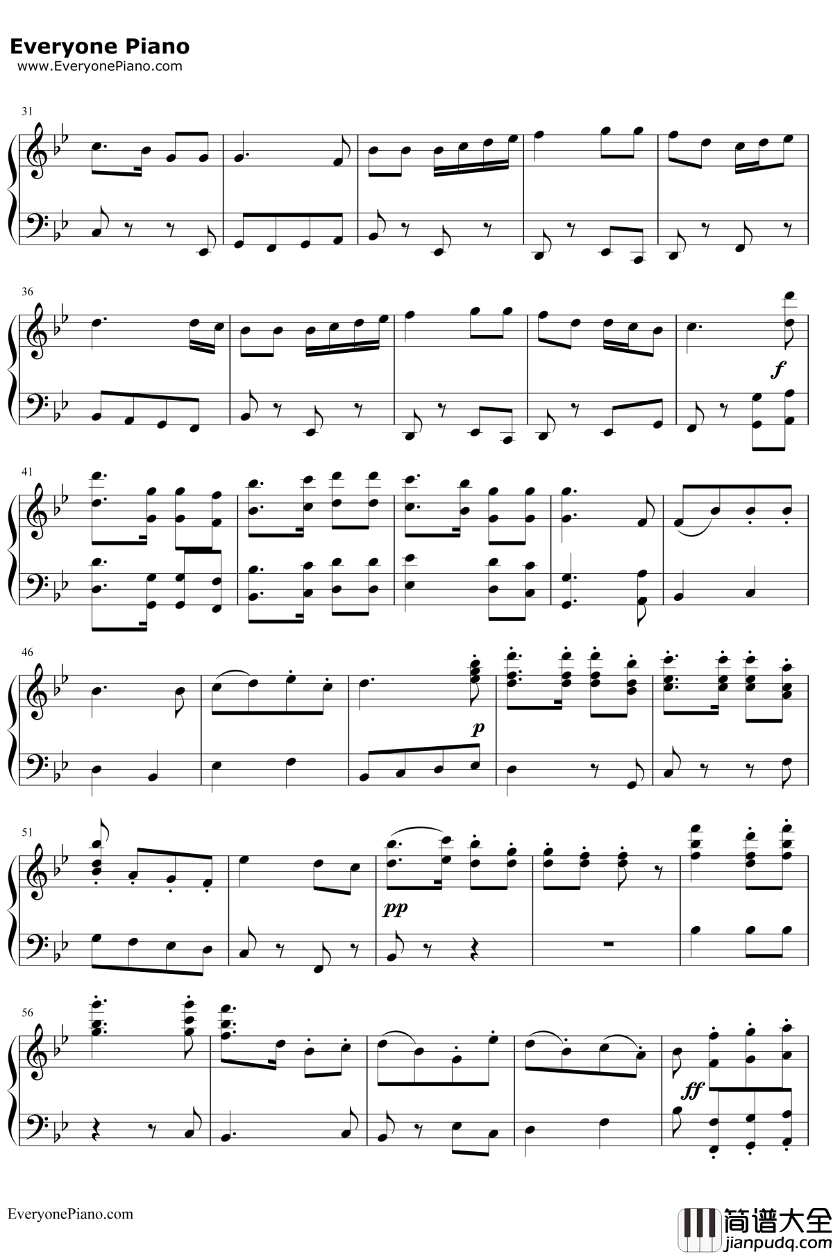 英国民歌组曲钢琴谱_沃恩·威廉斯