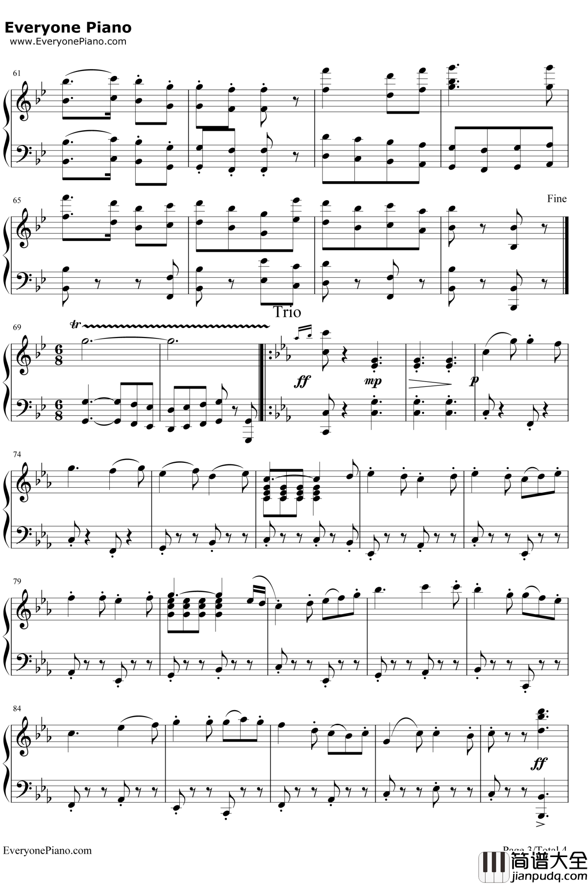 英国民歌组曲钢琴谱_沃恩·威廉斯