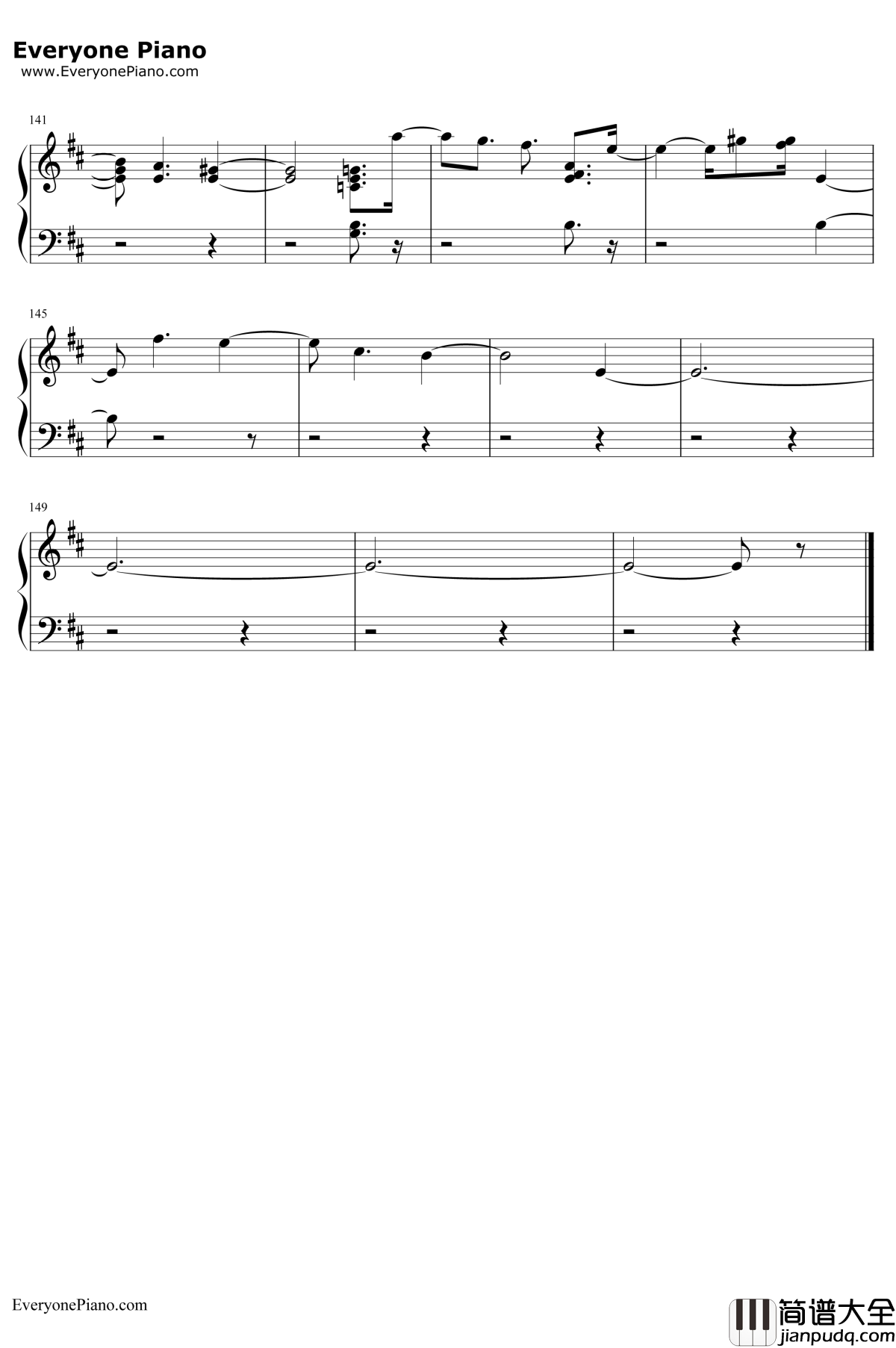 If_You_Leave_Me_Now钢琴谱_Charlie_Puth