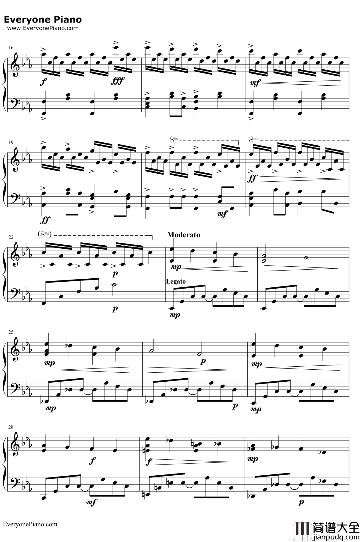 The_Imitation_Game钢琴谱_Alexandre_Desplat