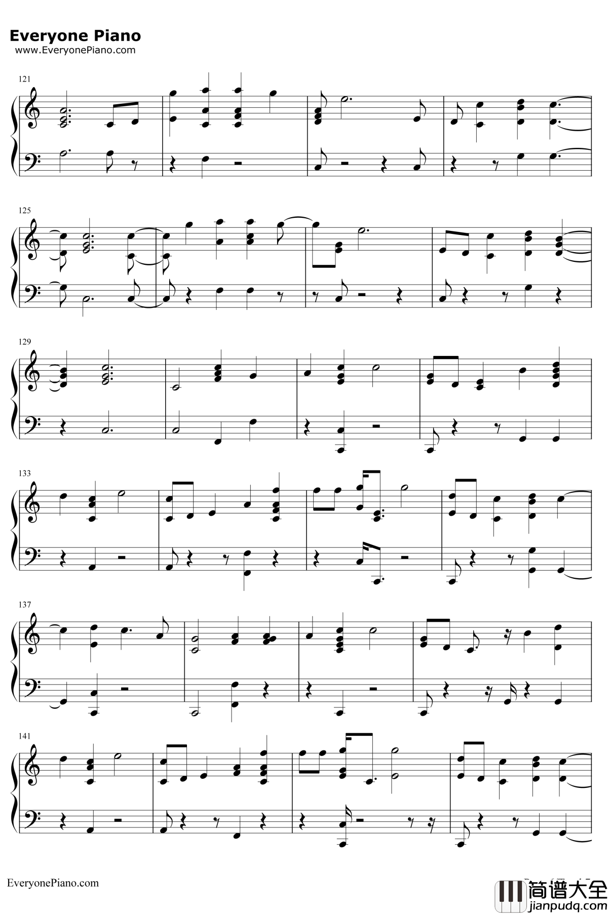 These_Days钢琴谱_Rudimental