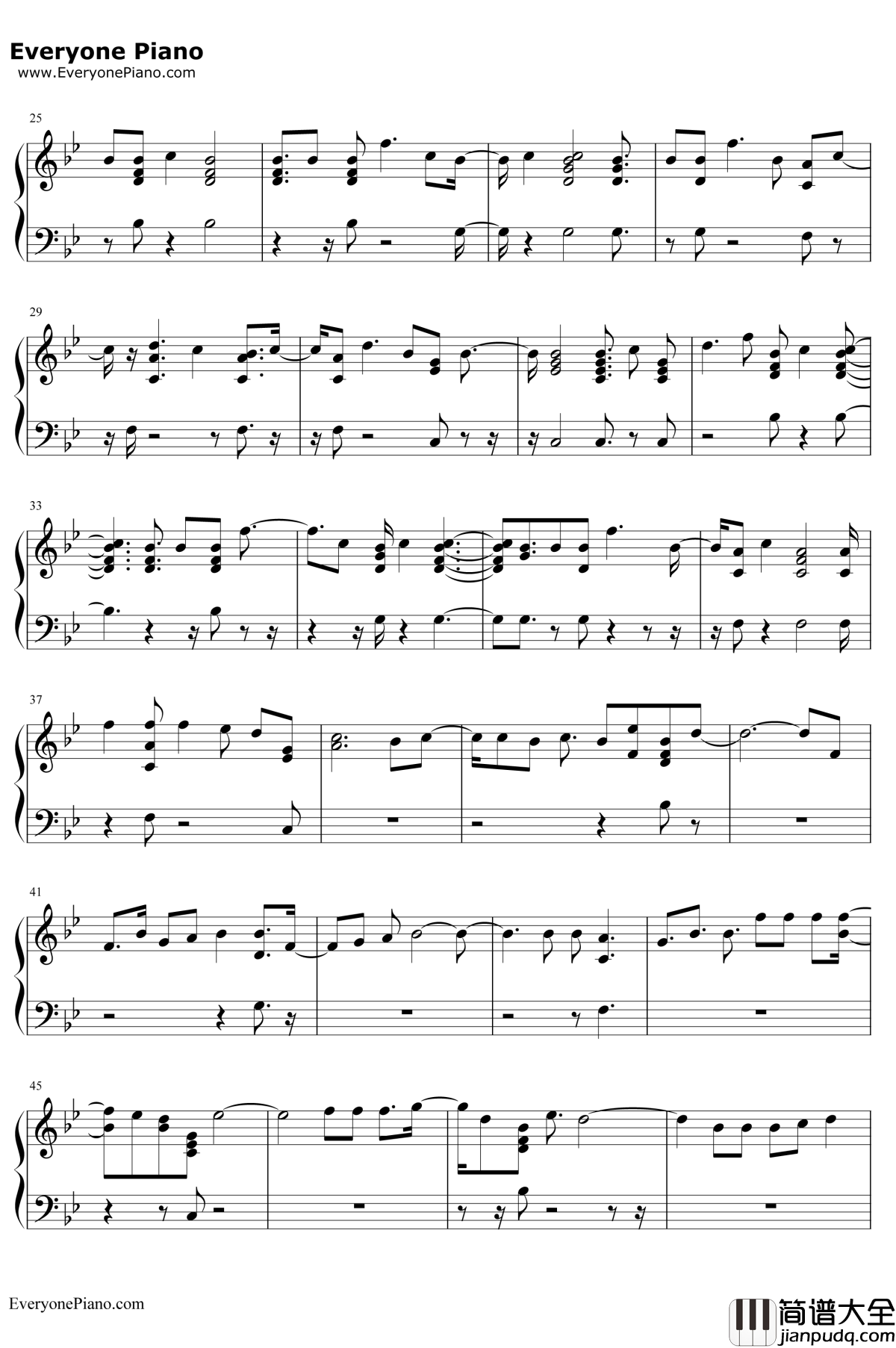 Mamita钢琴谱_CNCO