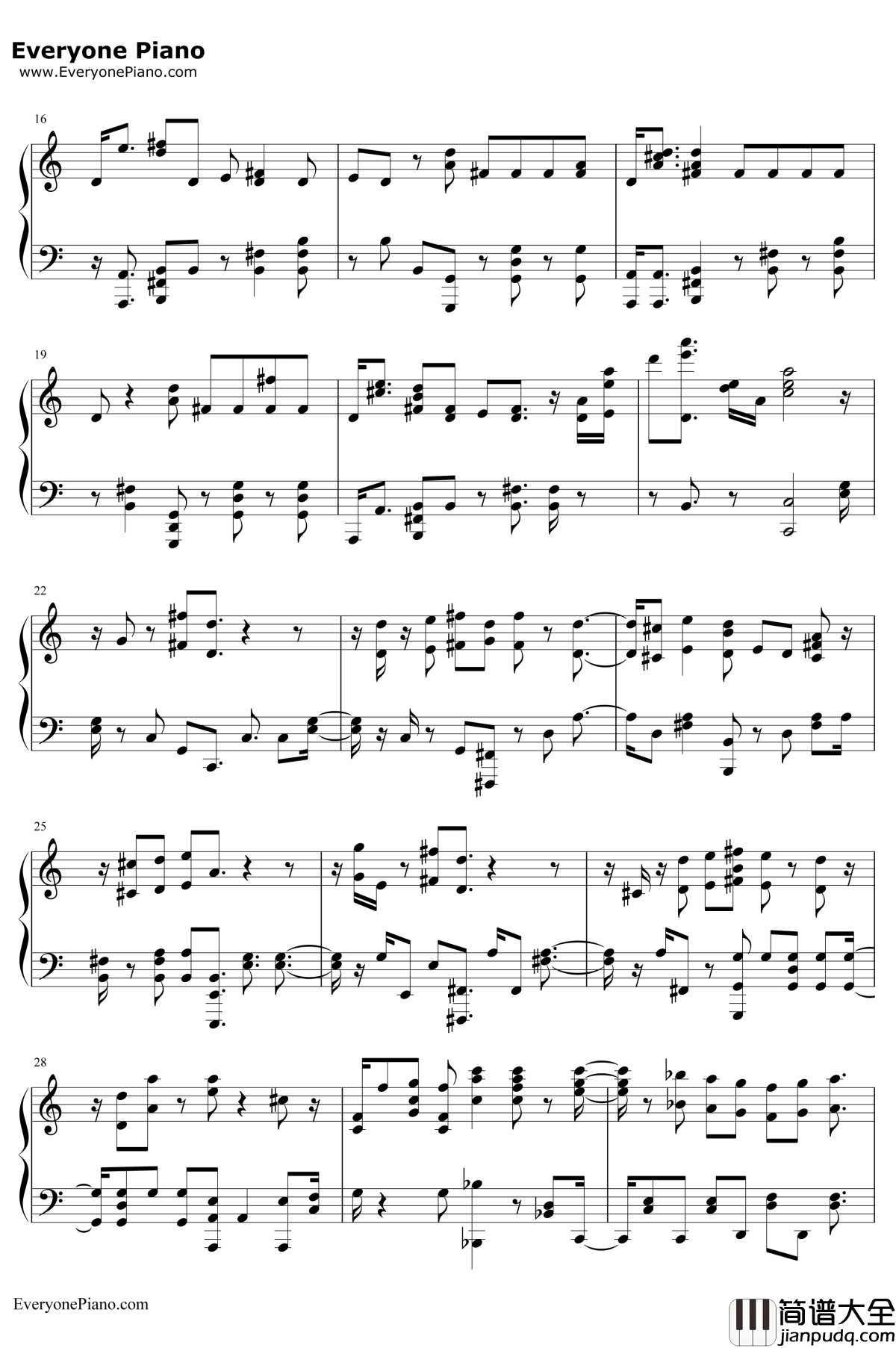 動く動く钢琴谱_水瀬いのり久保ユリカ