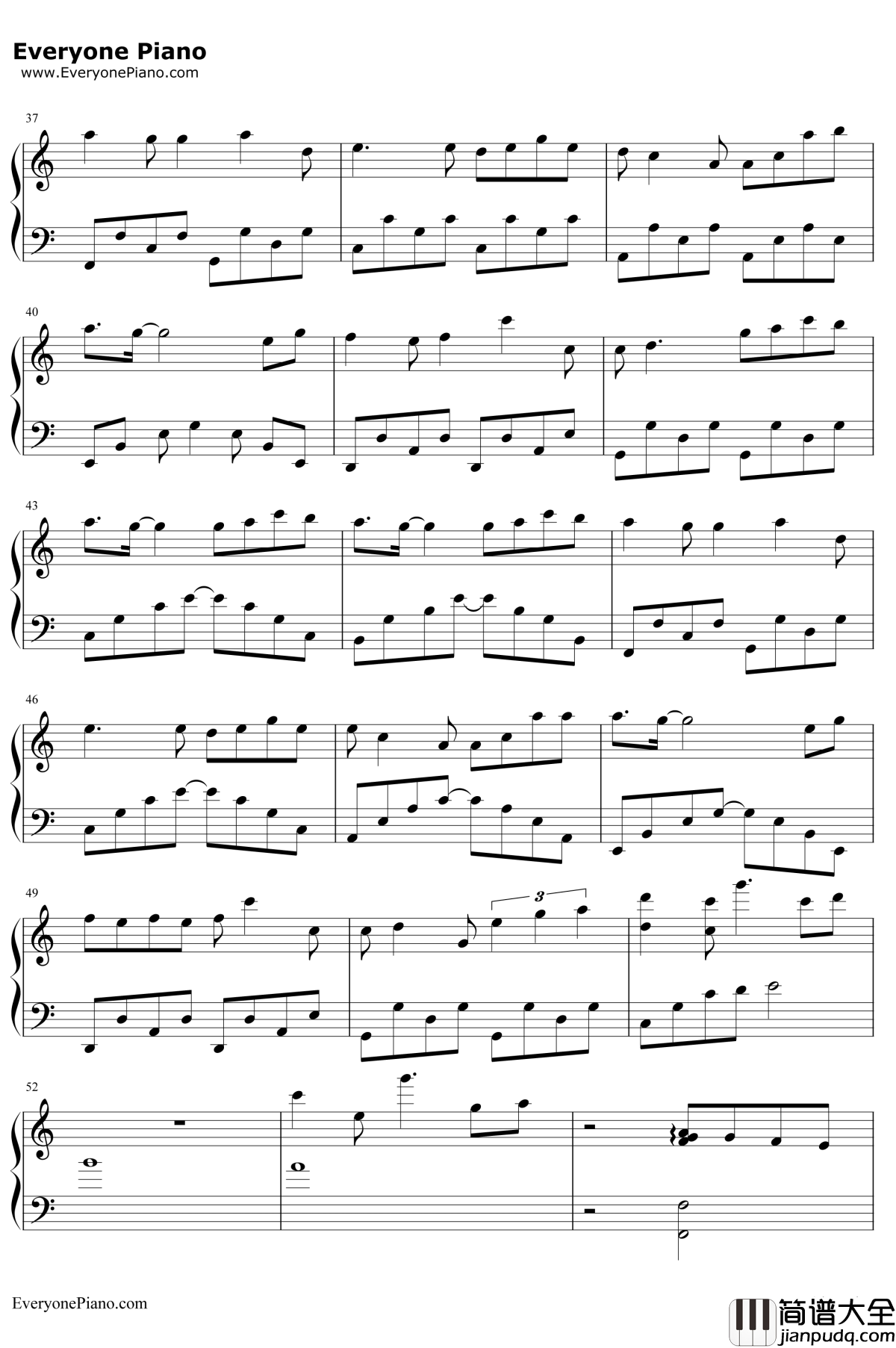 我们都被忘了钢琴谱_谢安琪