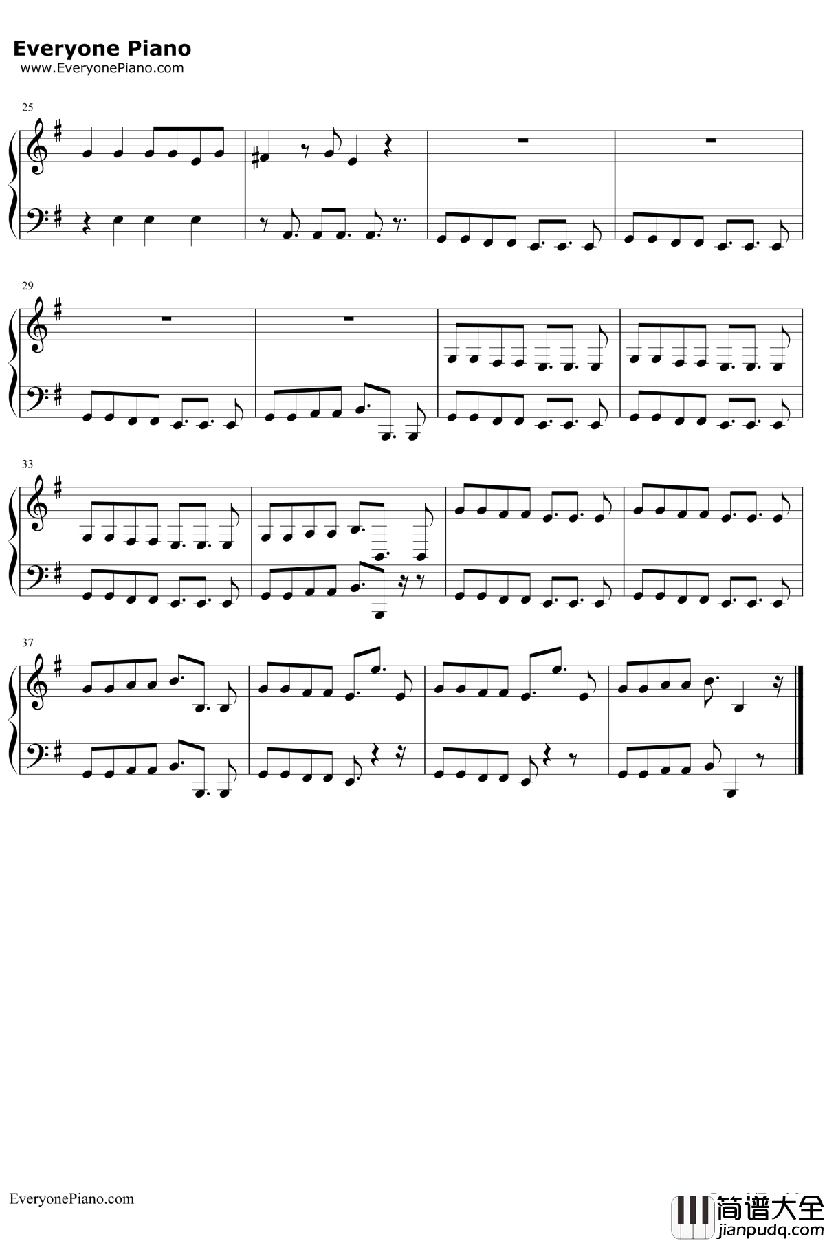 Me_Too钢琴谱_Meghan_Trainor