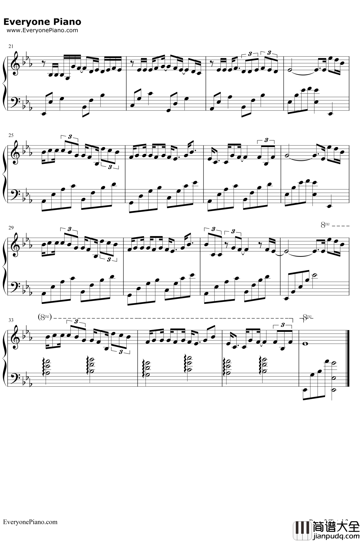 白羊钢琴谱_徐秉龙/沈以诚