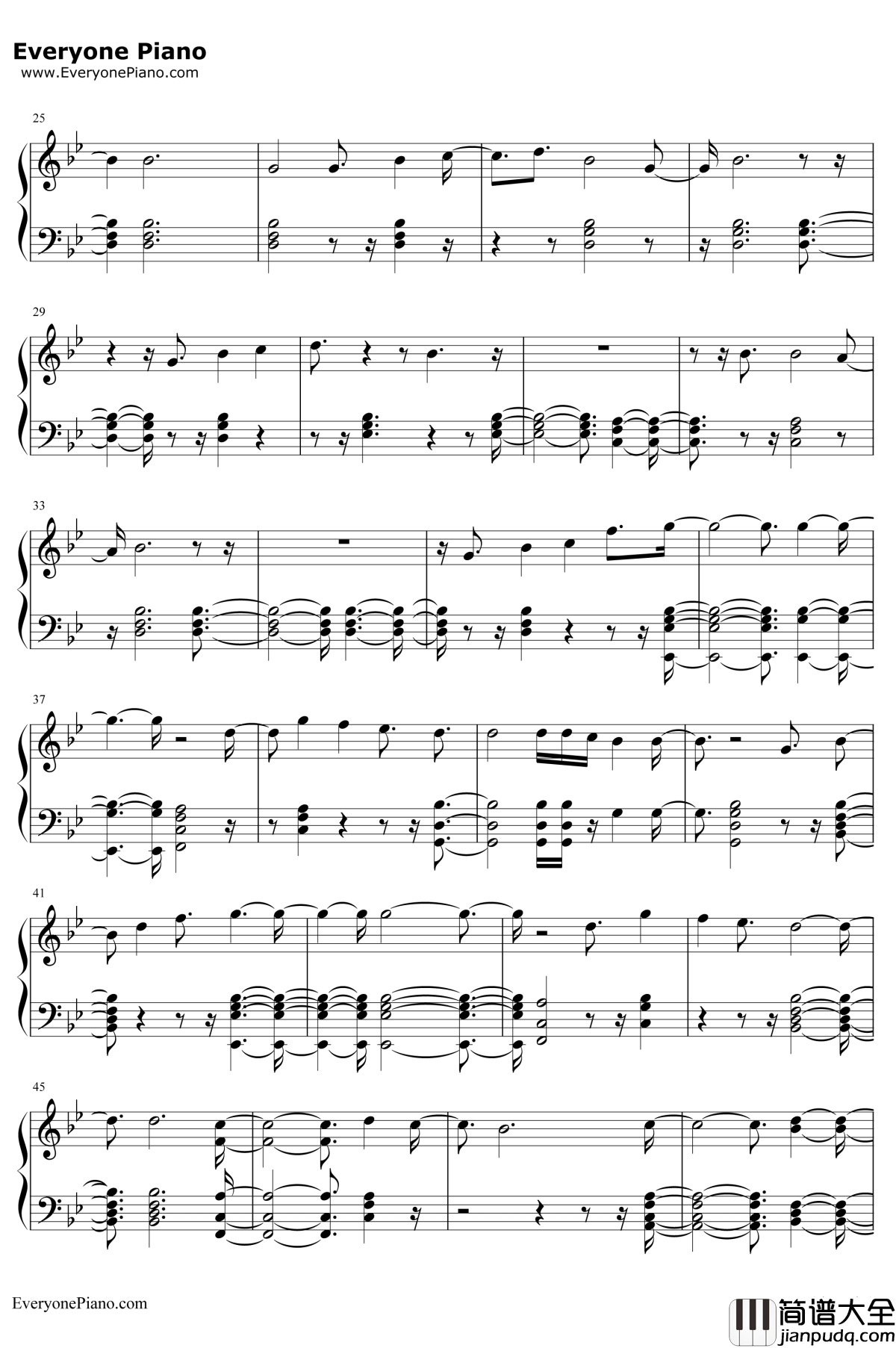 You_Are_The_Reason钢琴谱_Calum_Scott