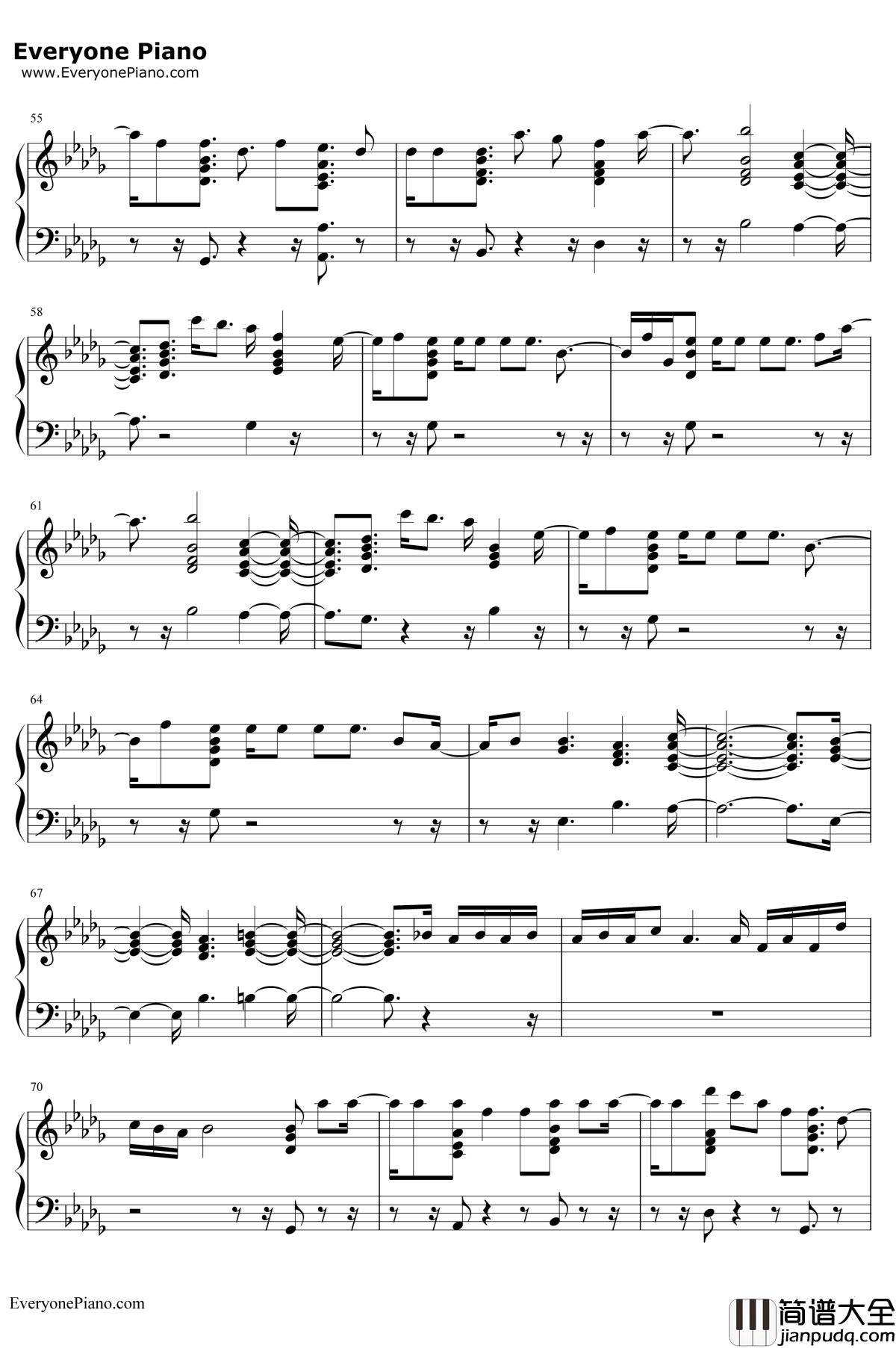 The_Way_I_Am钢琴谱_Charlie_Puth