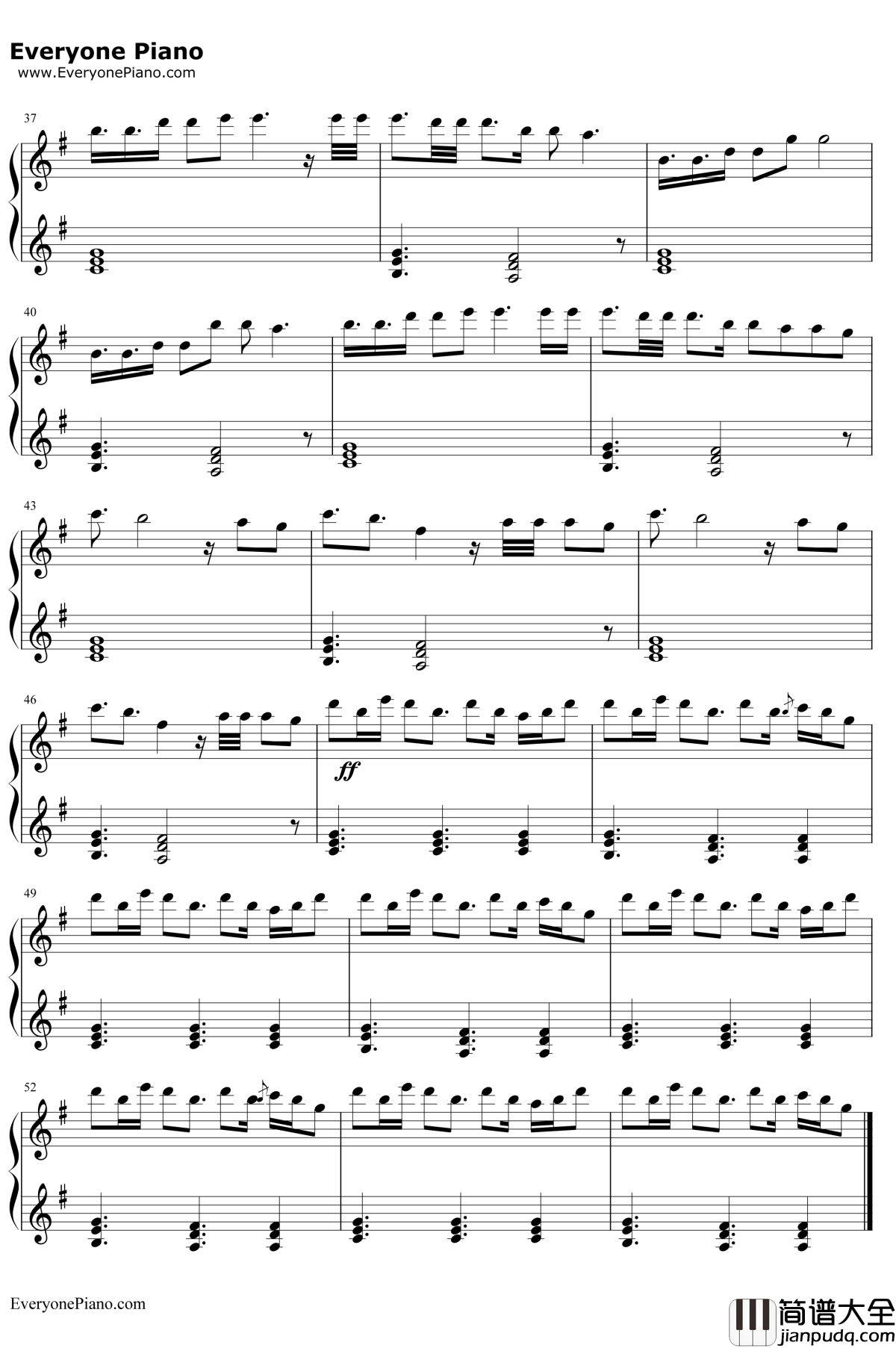 In_the_Name_of_Love钢琴谱_Martin_Garrix_/_Bebe_Rexha