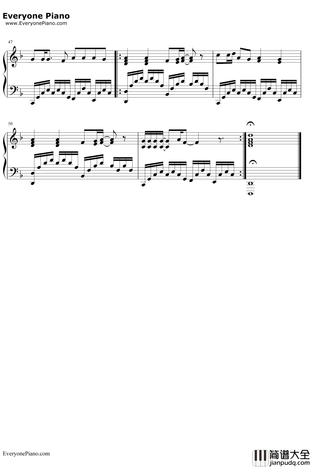 欧若拉钢琴谱_张韶涵