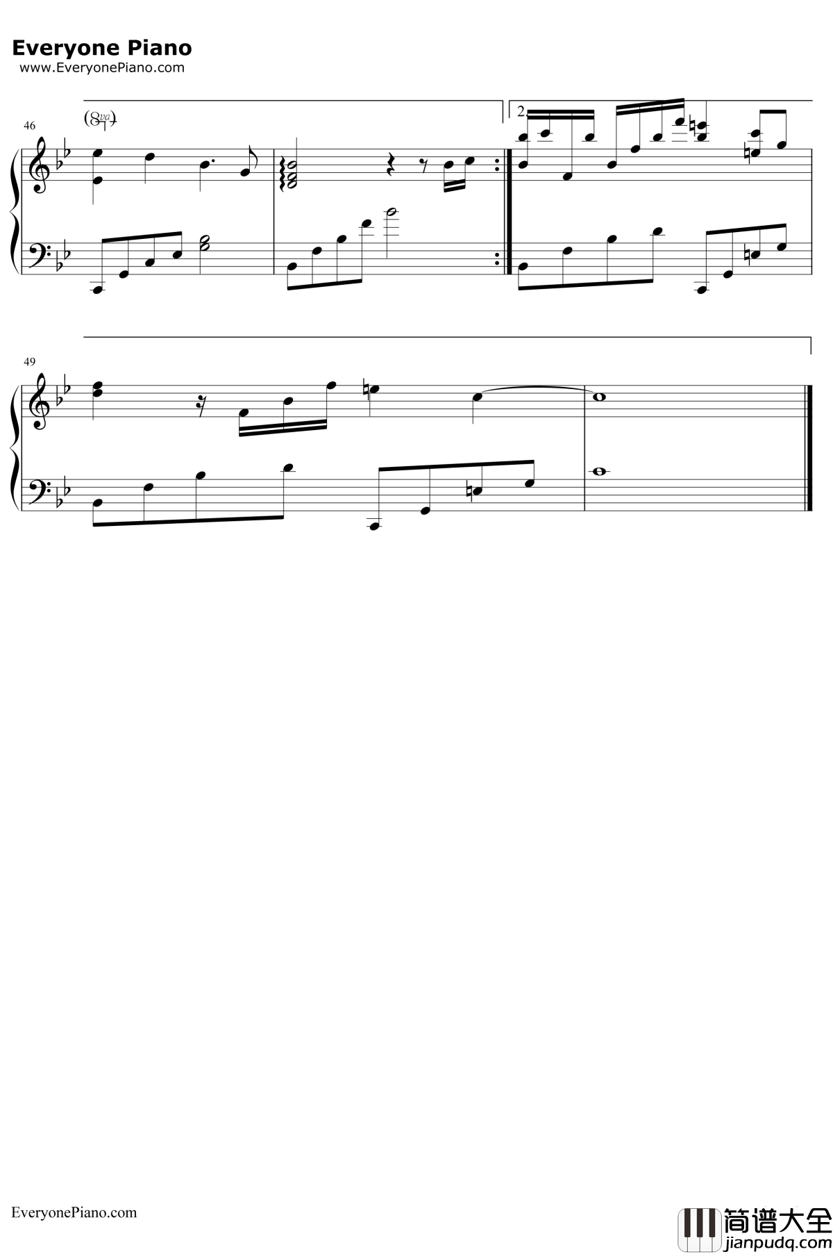 听海钢琴谱_张惠妹_完整版