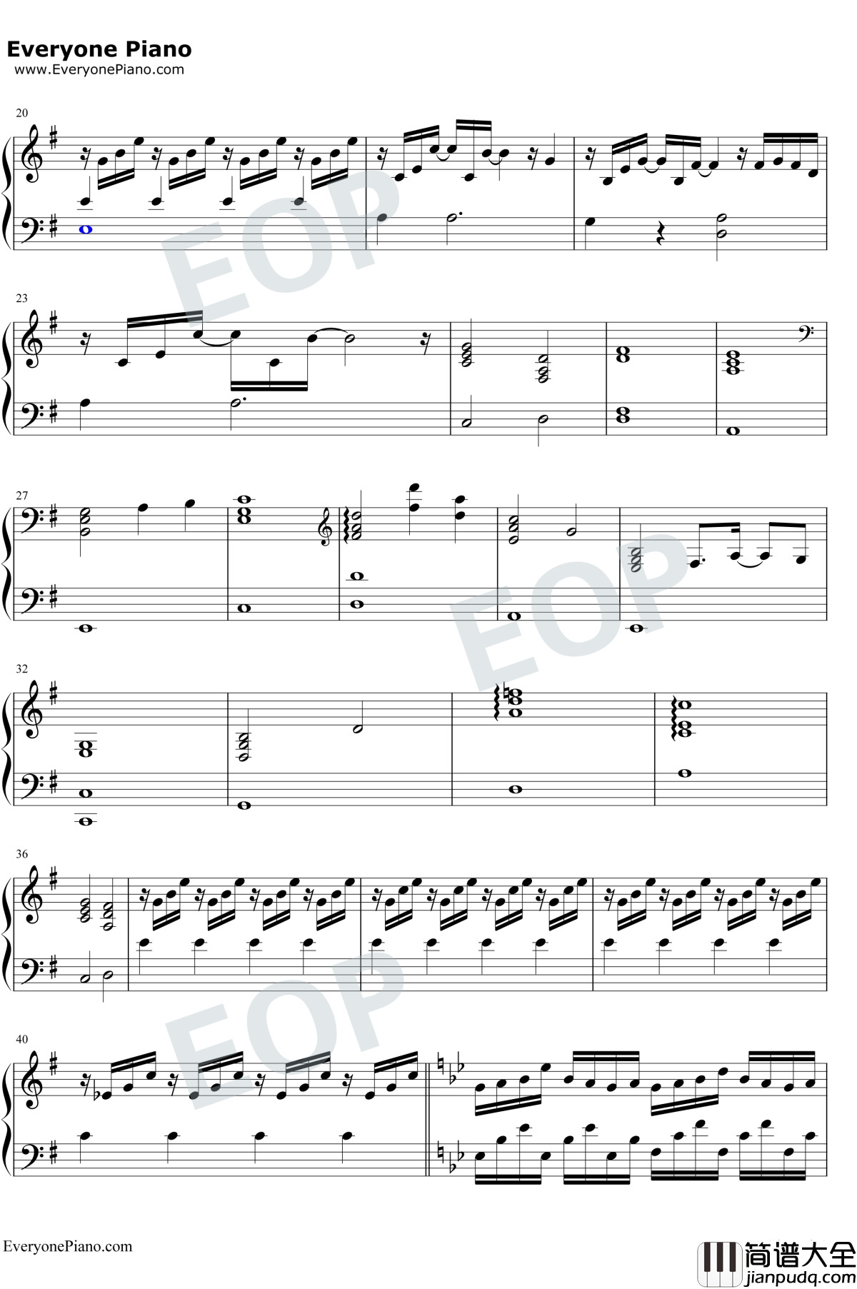 Speak_to_Me钢琴谱_Amy_Lee