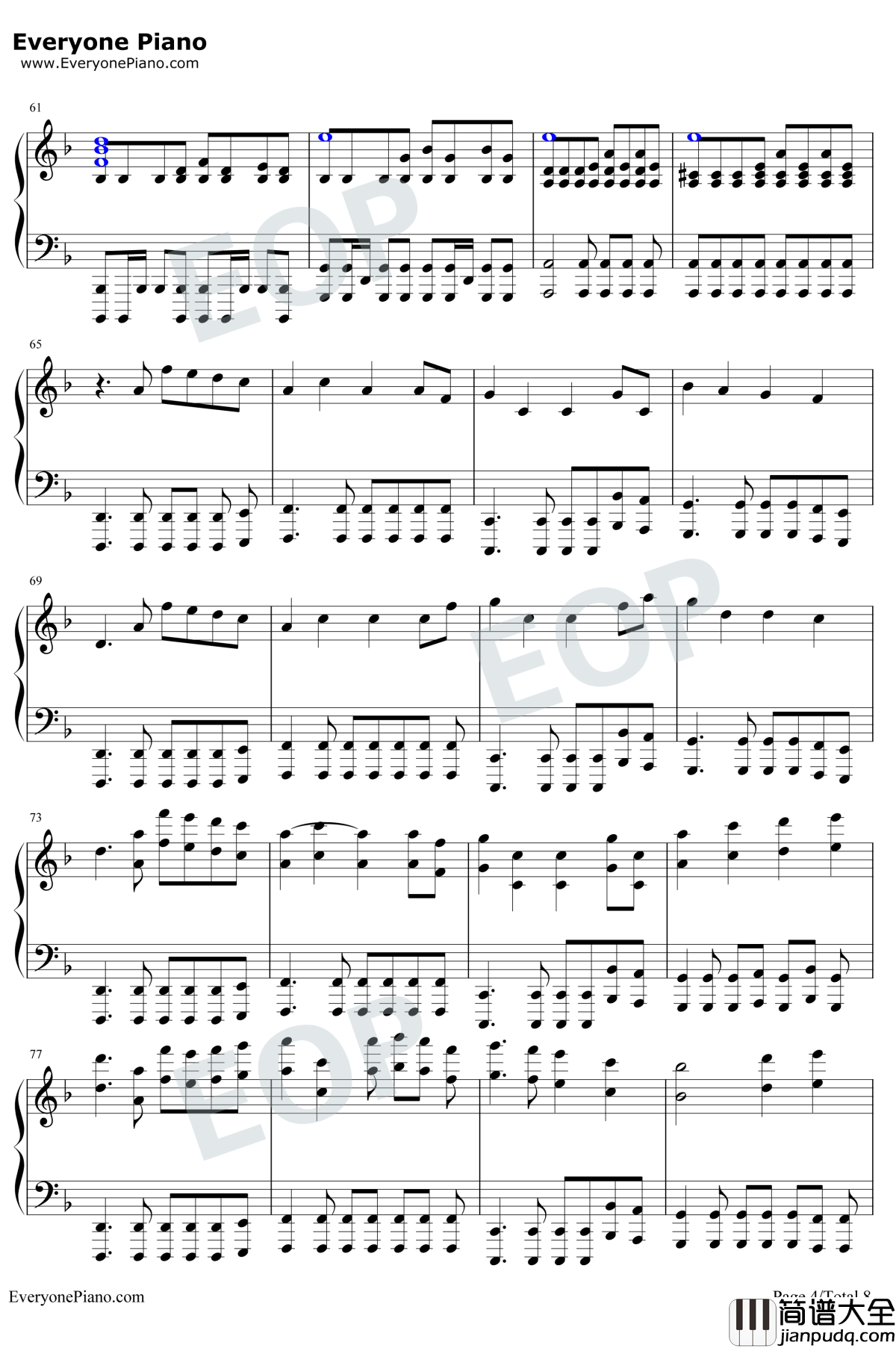 Victory钢琴谱_Two_Steps_From_Hell_完整版