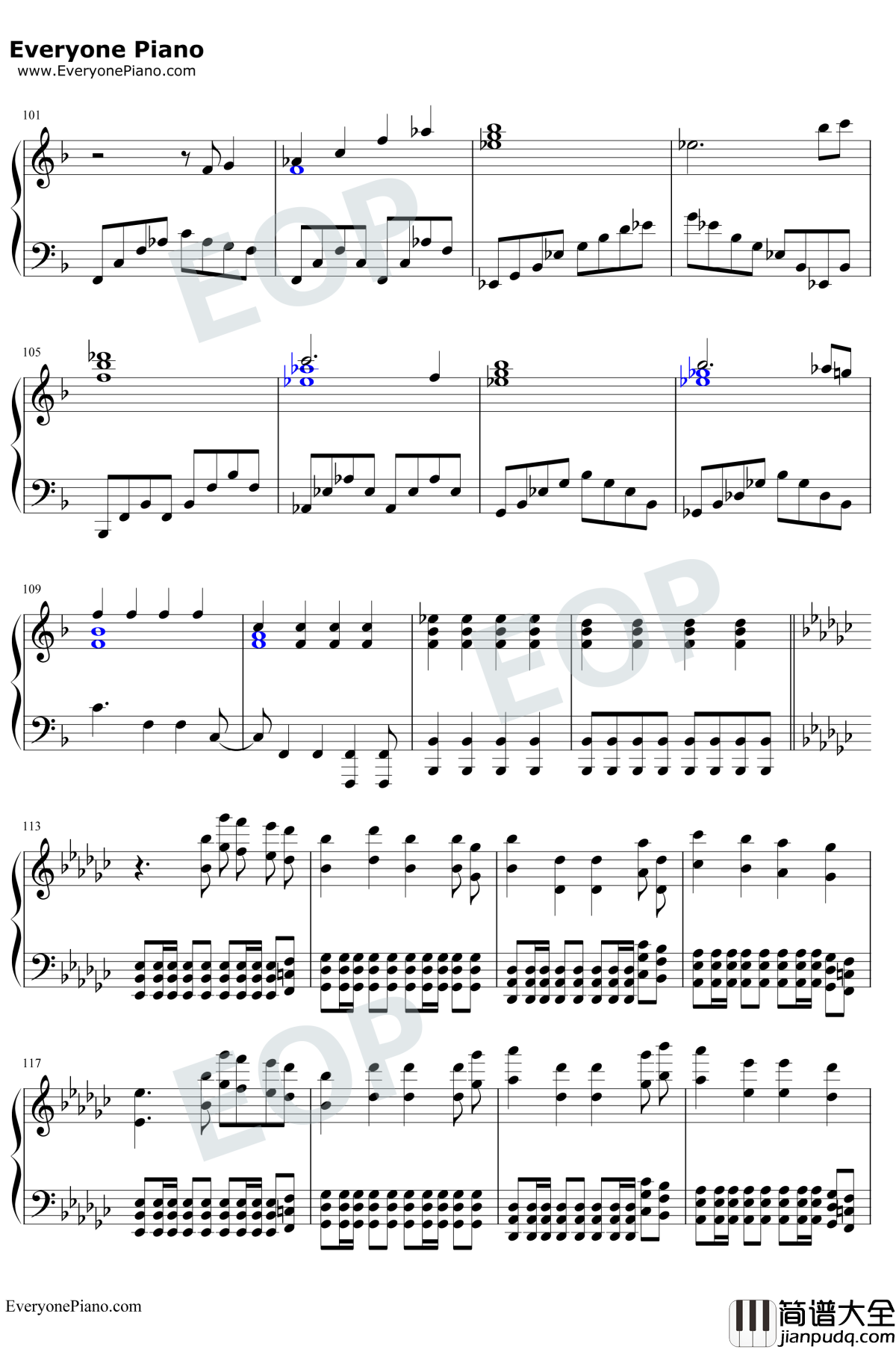 Victory钢琴谱_Two_Steps_From_Hell_完整版