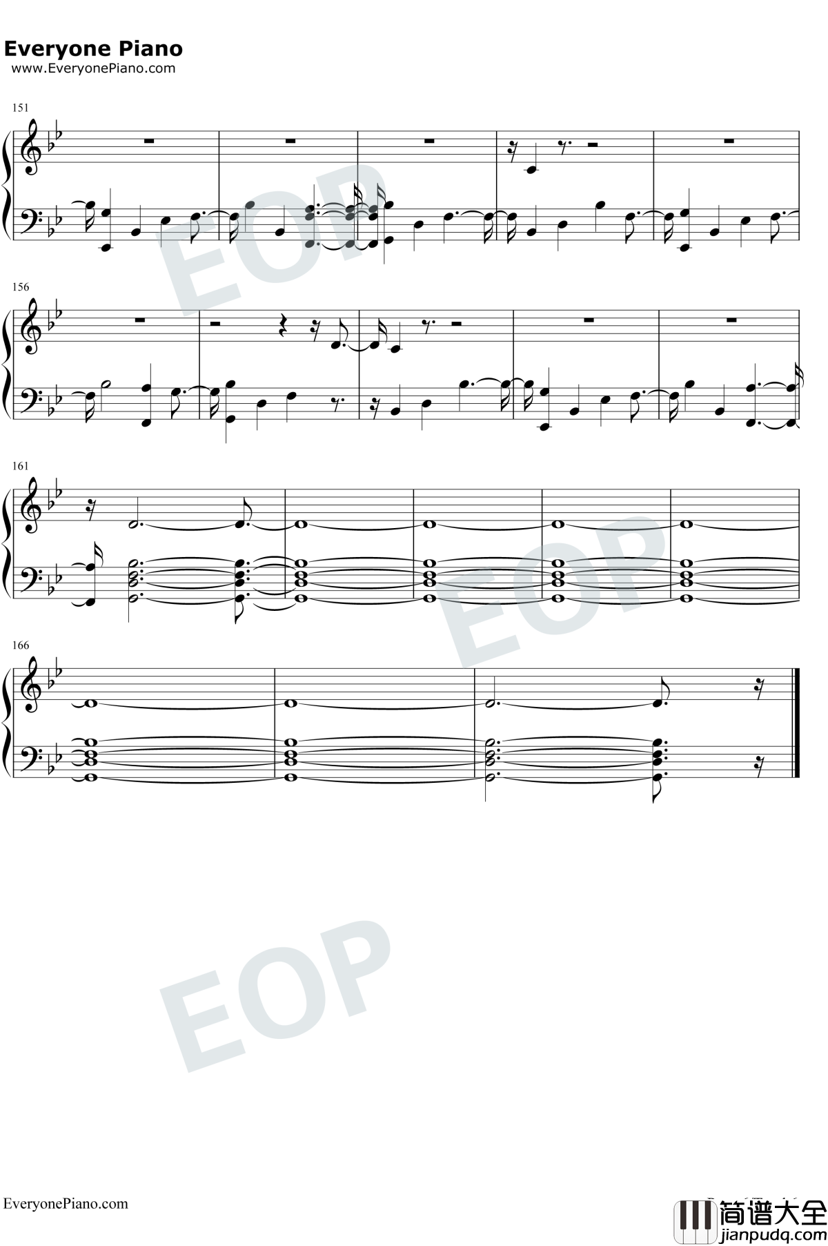 Friends钢琴谱_Marshmello_/_Anne_Marie