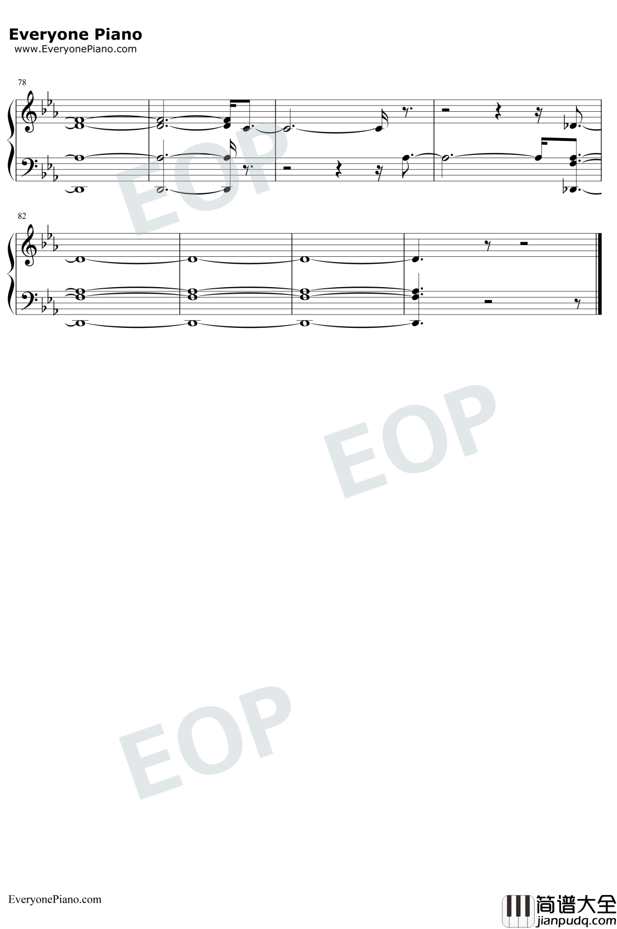 Black_Panther钢琴谱_Kendrick_Lamar