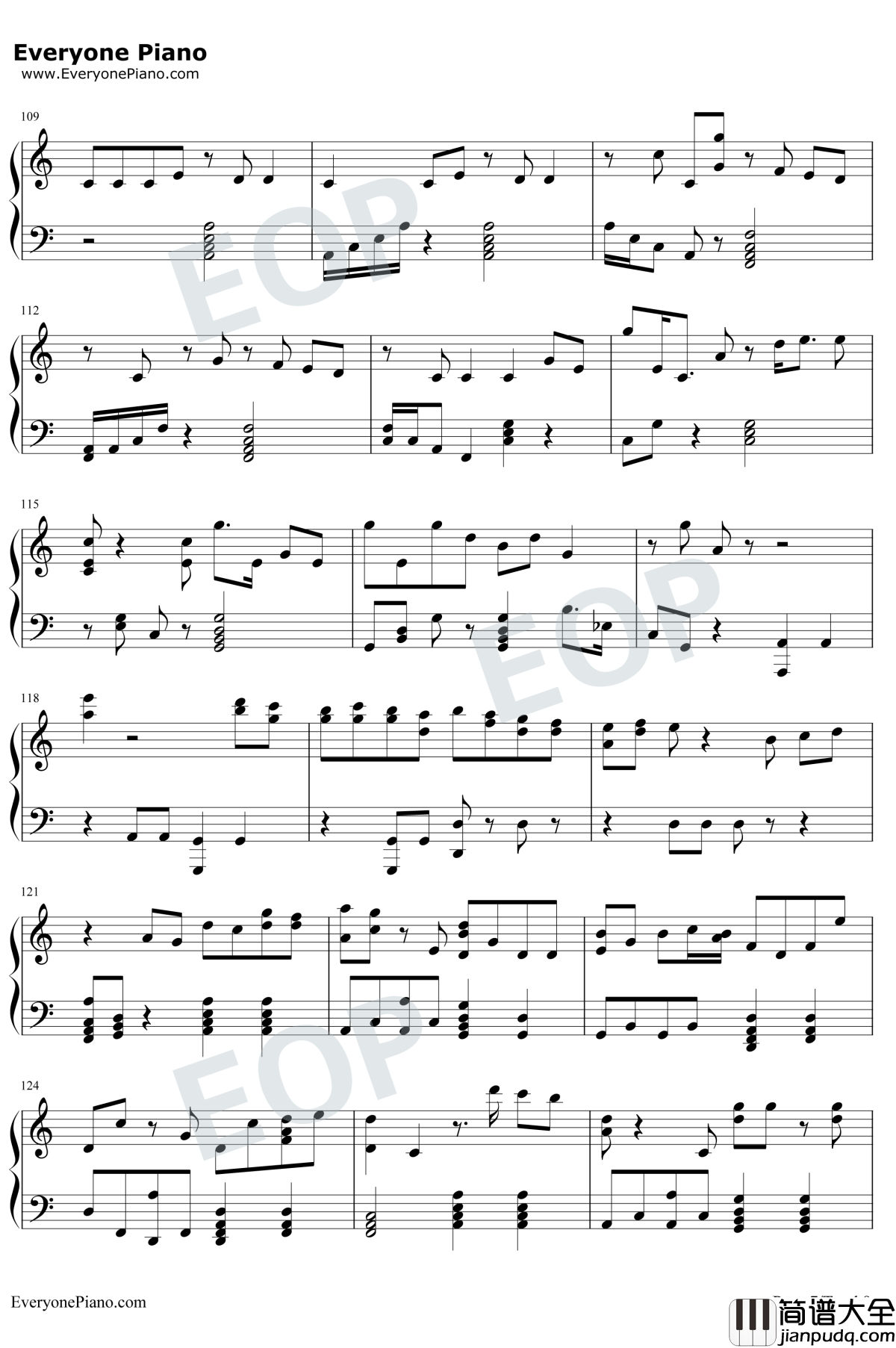 Bishops_Knife_Trick钢琴谱_Fall_Out_Boy