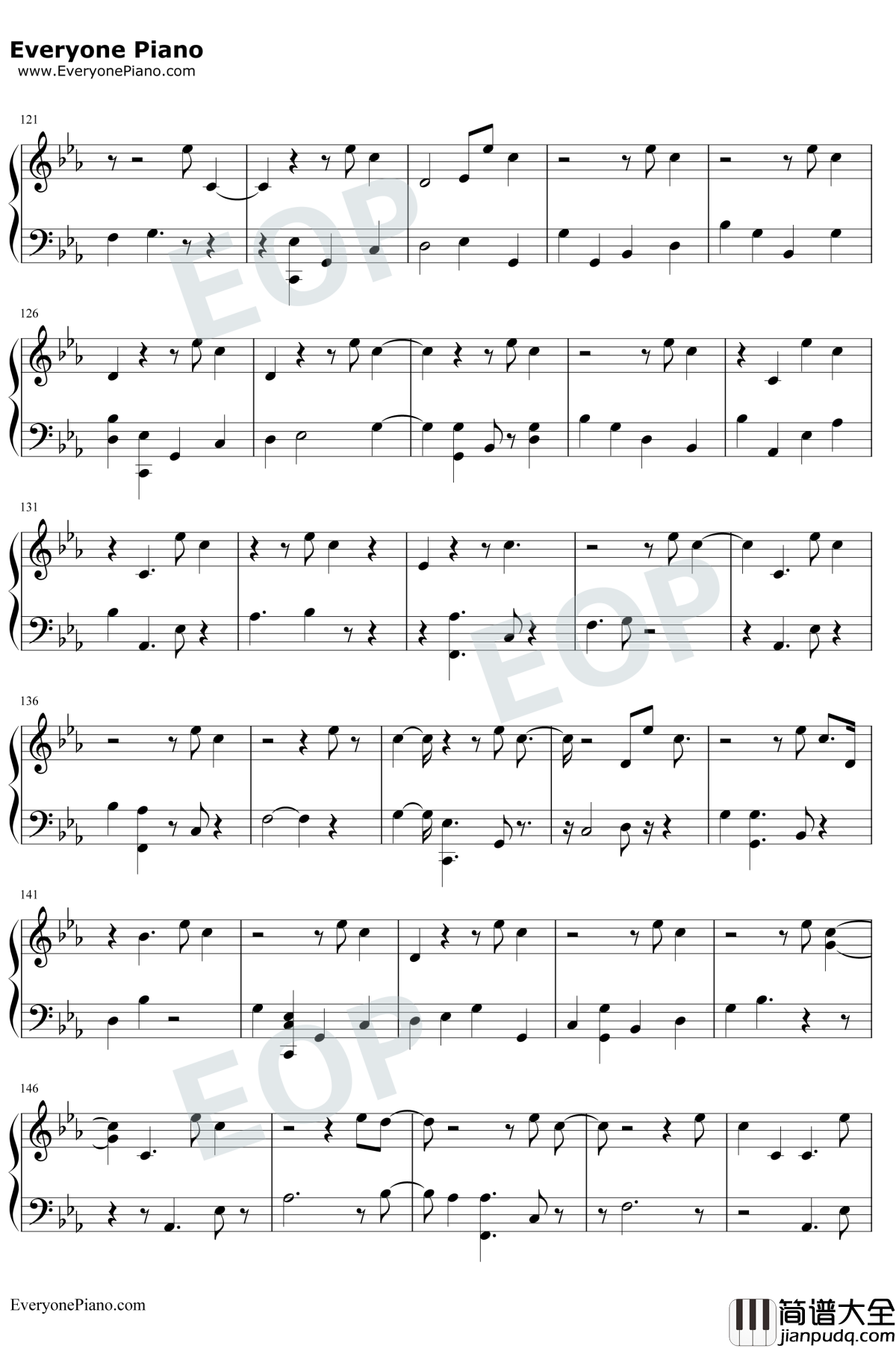 All_The_Stars钢琴谱_Kendrick_Lamar_/_SZA