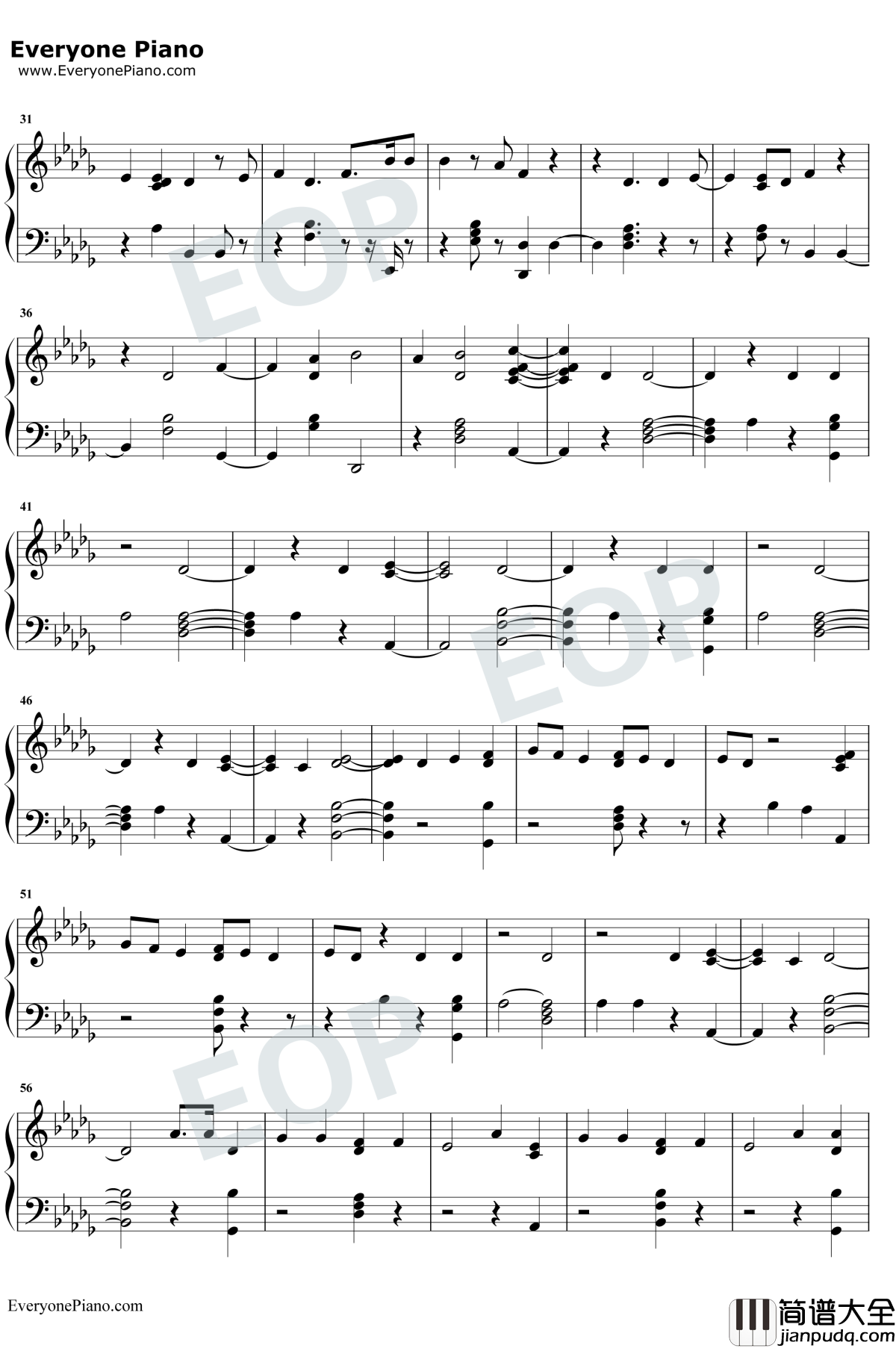 Patient钢琴谱_Charlie_Puth