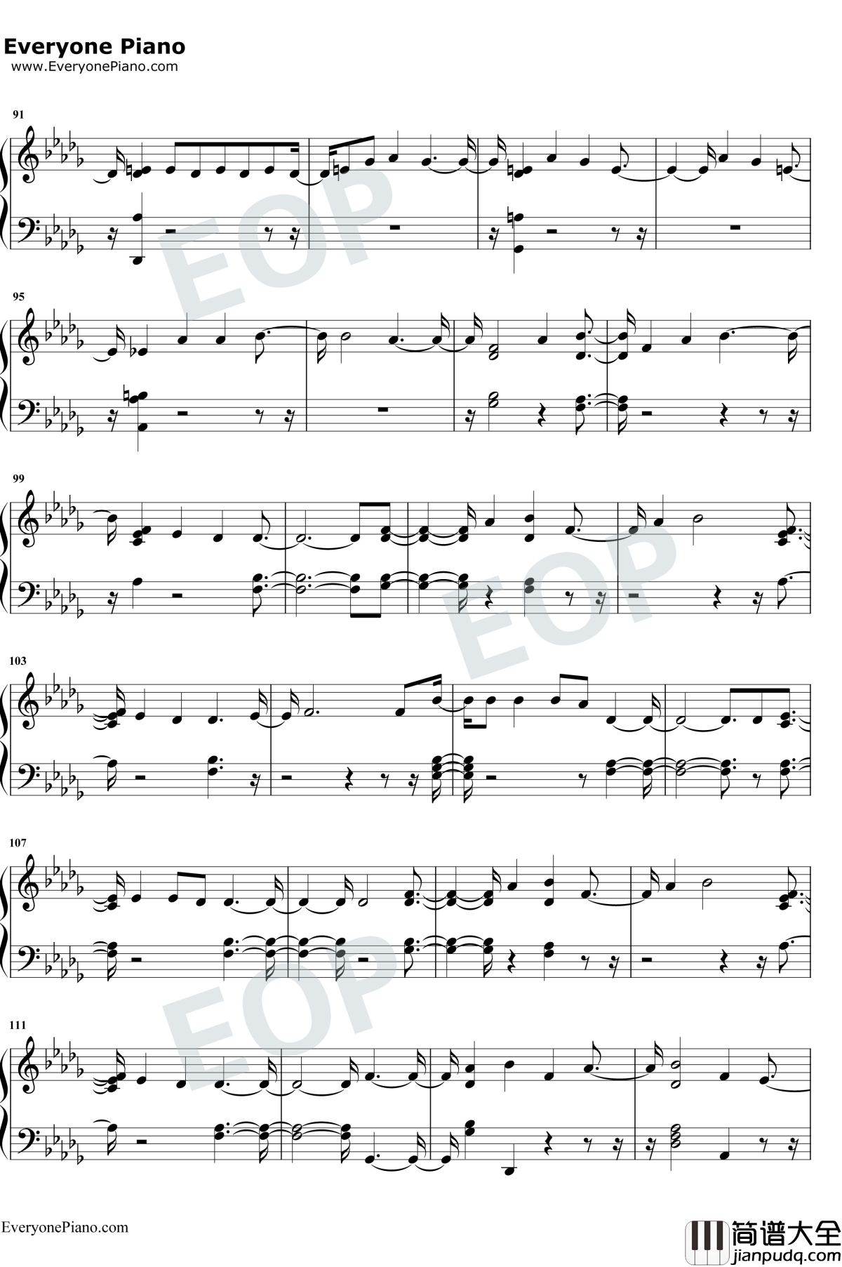 Patient钢琴谱_Charlie_Puth