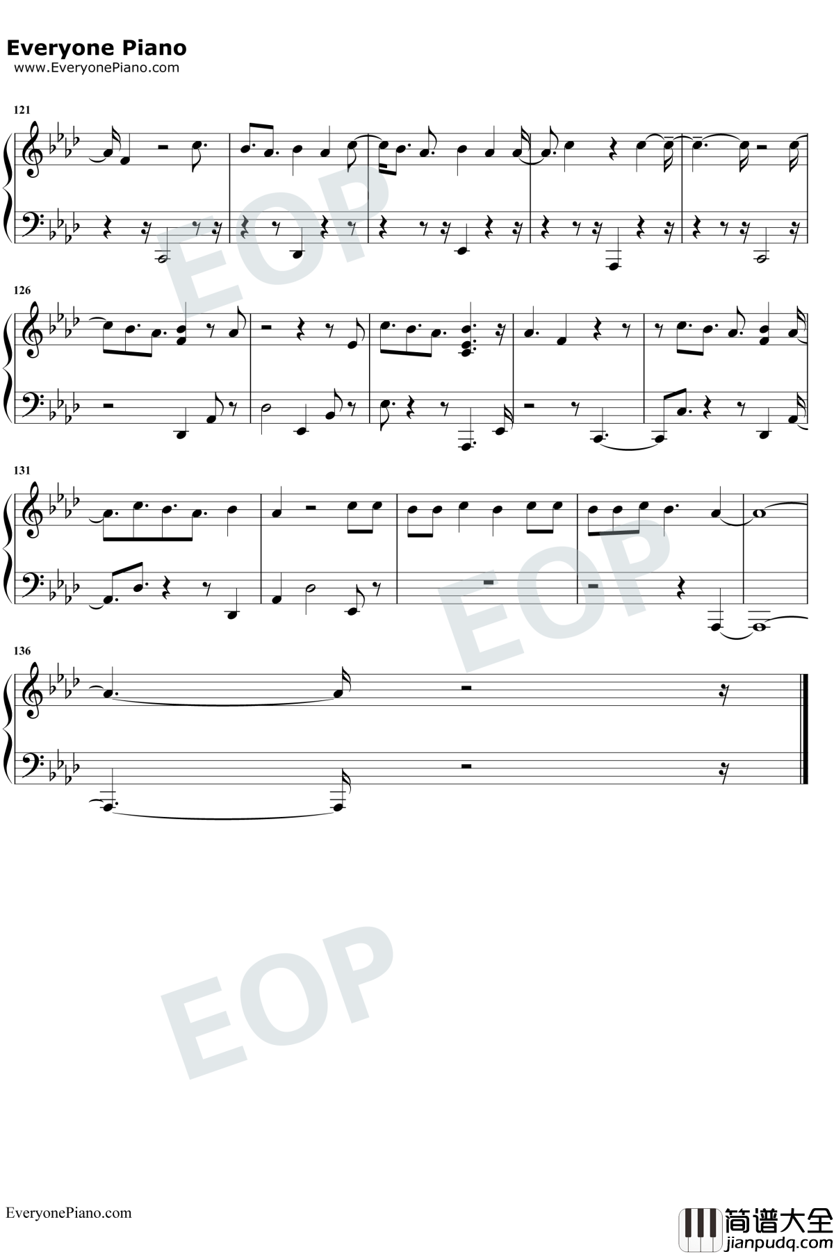 Ferrari钢琴谱_Bebe_Rexha