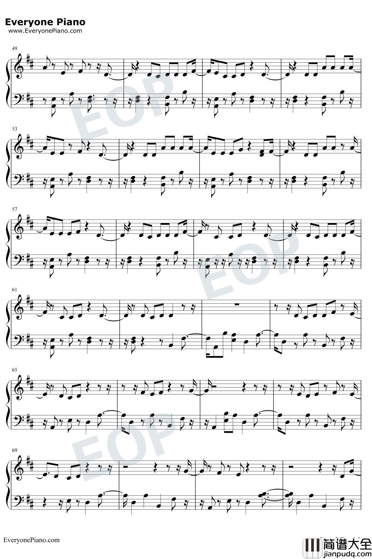 Like_To_Be_You钢琴谱_Shawn_Mendes_/_Julia_Michaels