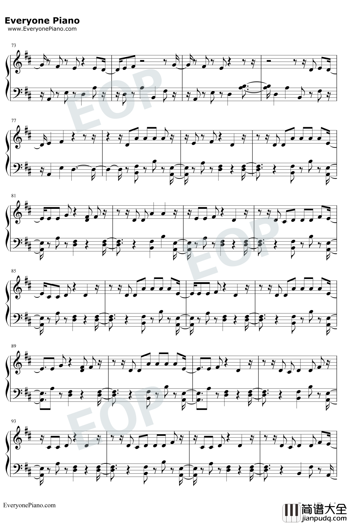 Like_To_Be_You钢琴谱_Shawn_Mendes_/_Julia_Michaels