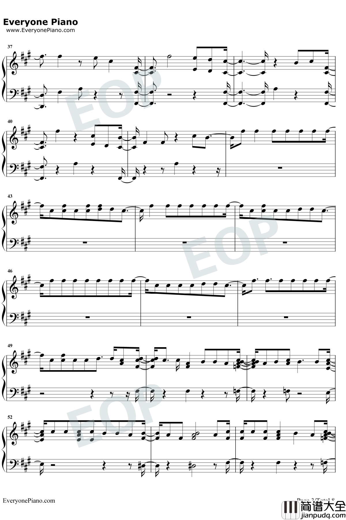 Say_Amen_Saturday_Night钢琴谱_Panic!_at_the_Disco