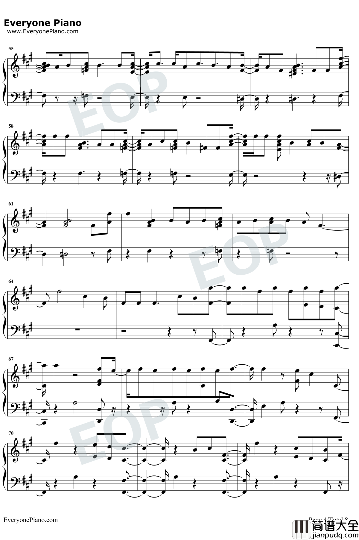 Say_Amen_Saturday_Night钢琴谱_Panic!_at_the_Disco