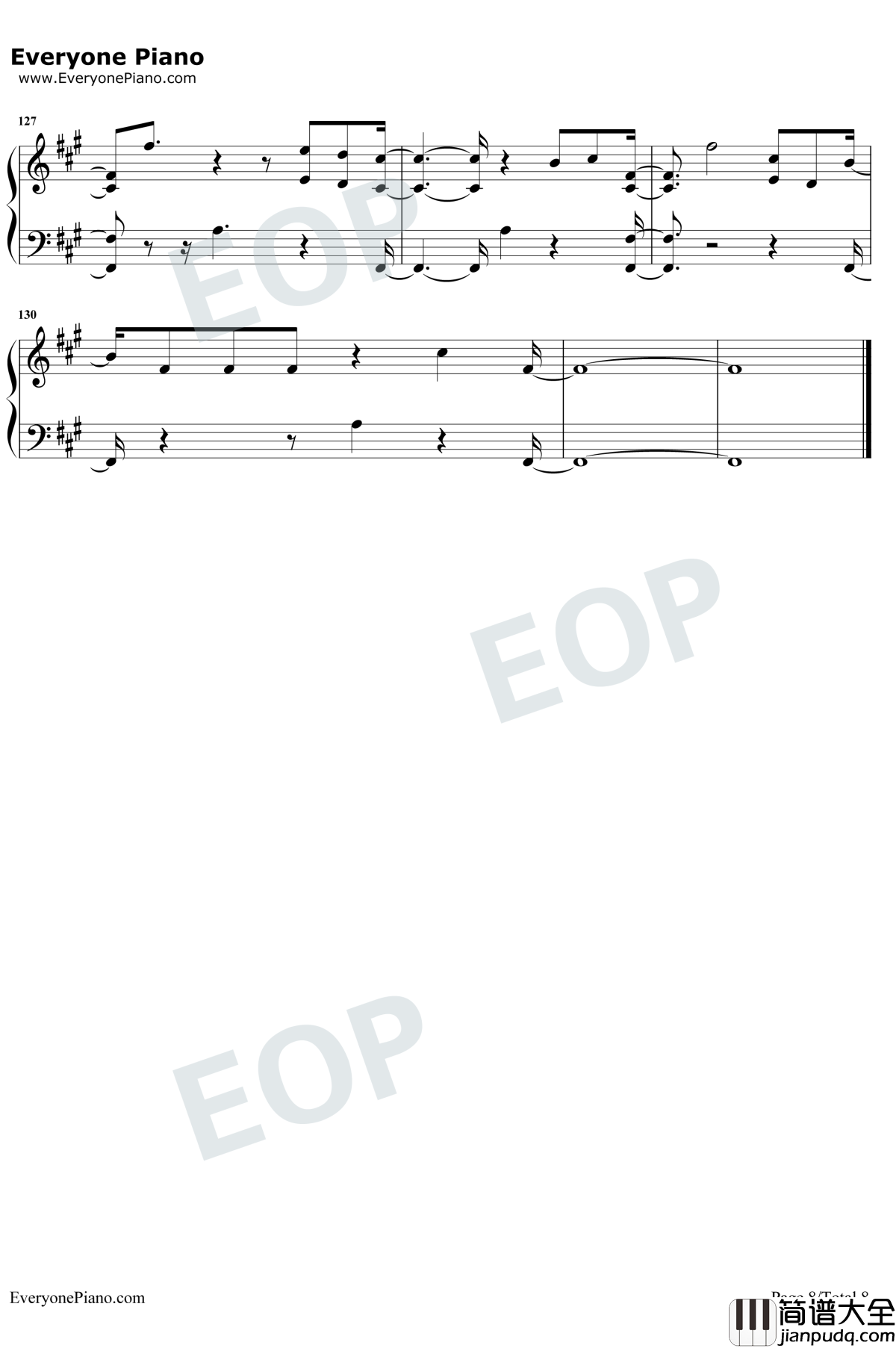 Say_Amen_Saturday_Night钢琴谱_Panic!_at_the_Disco