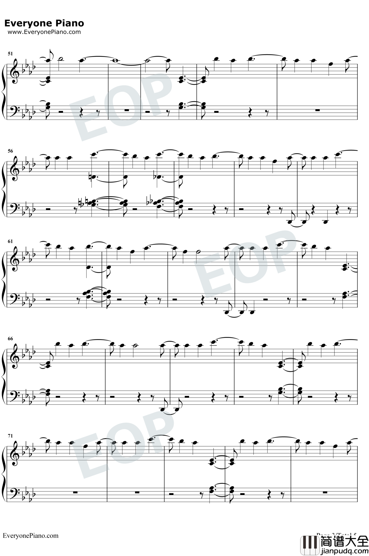 Nice_For_What钢琴谱_Drake