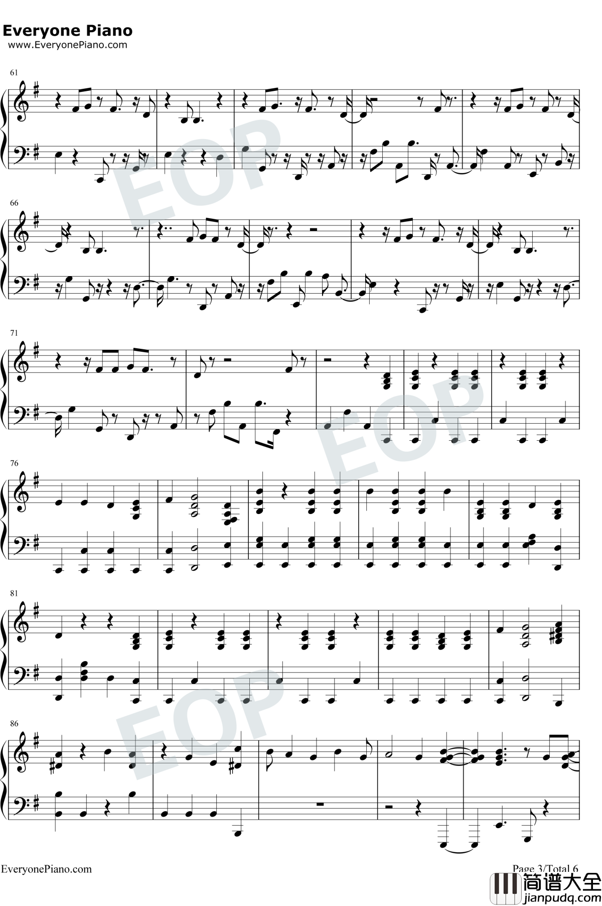 Answer钢琴谱_Rihanna