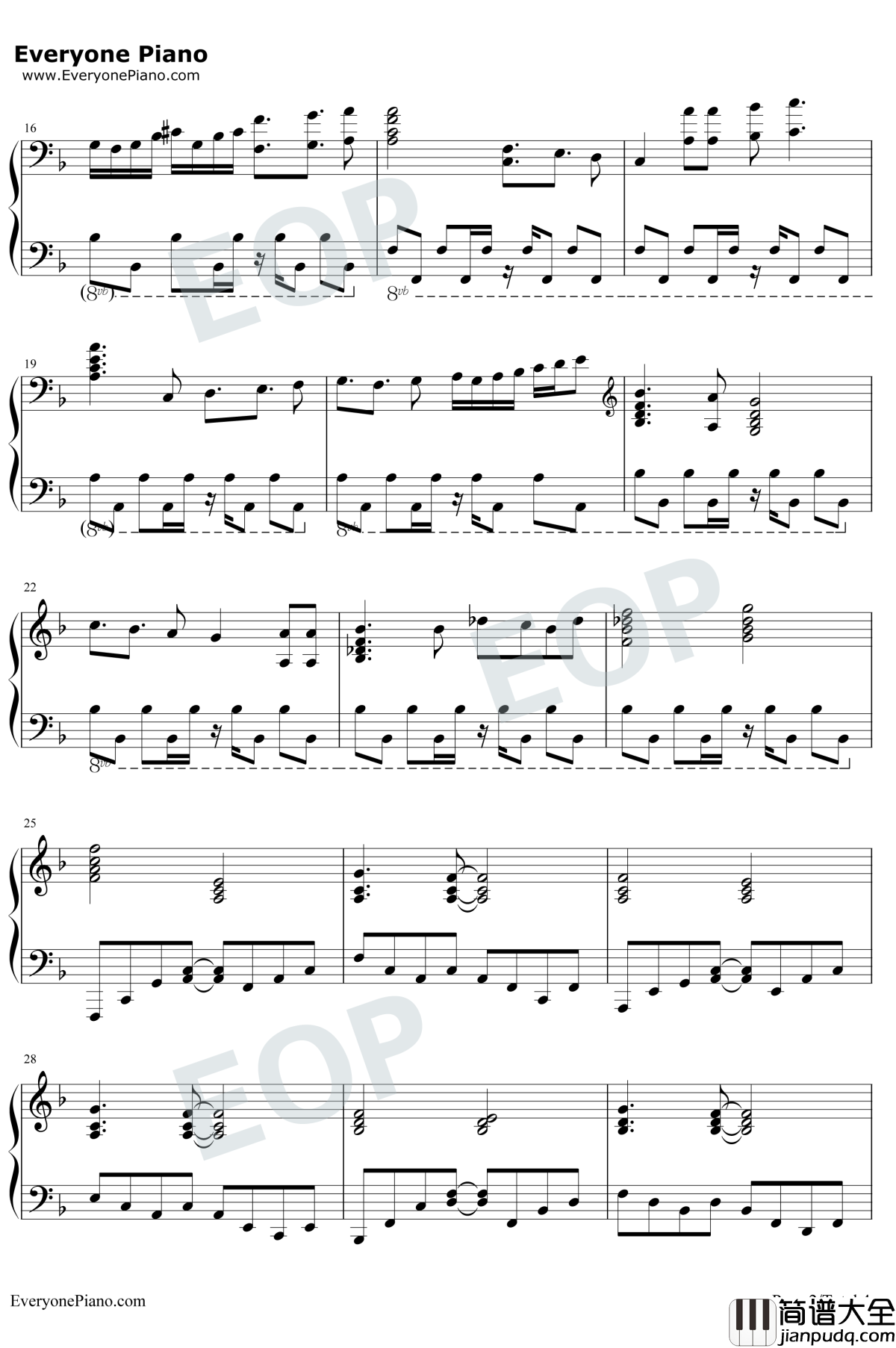 Red_Swan钢琴谱_Yoshiki_/_Hyde